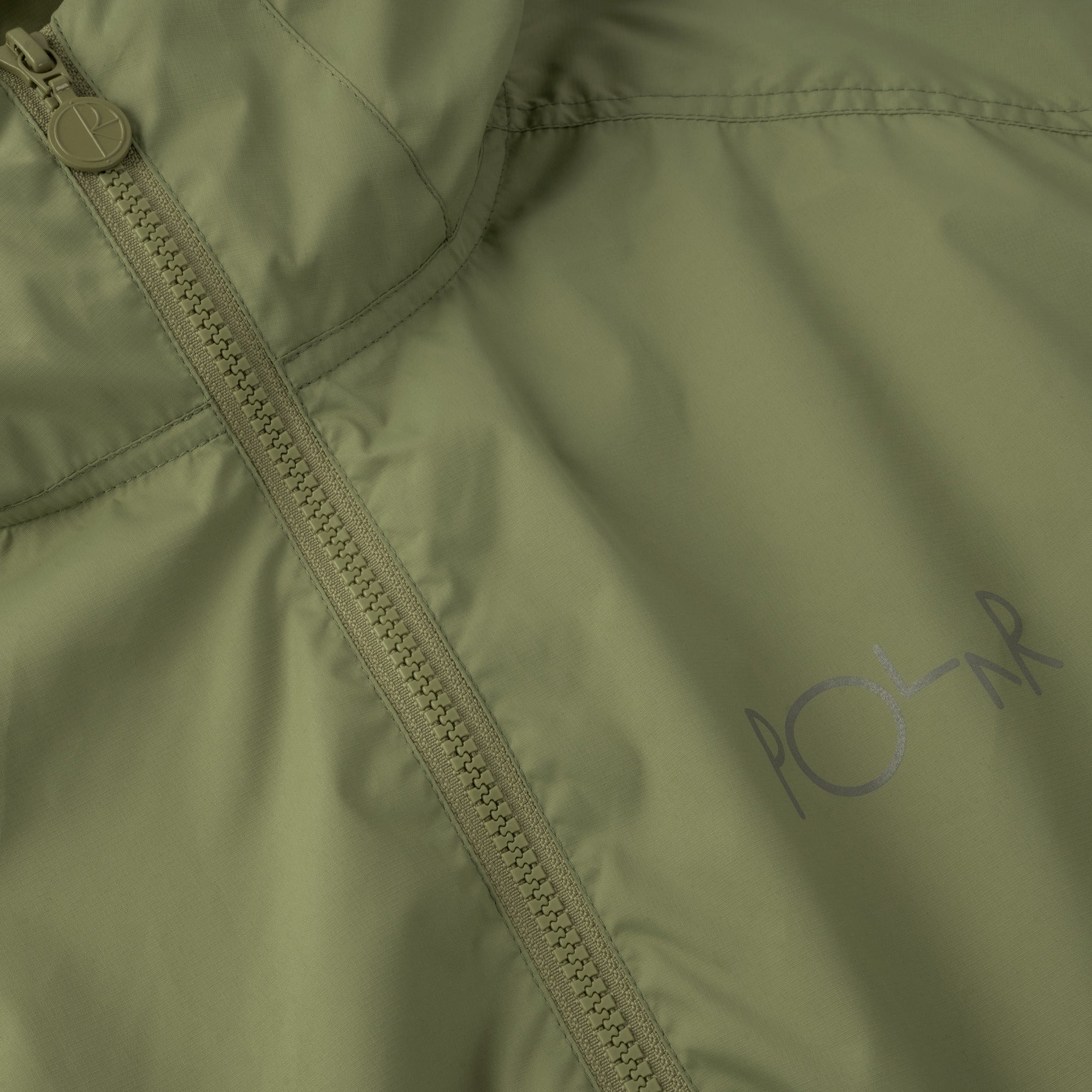 POLAR - Packable Anorak Jacket "Dirty Green"