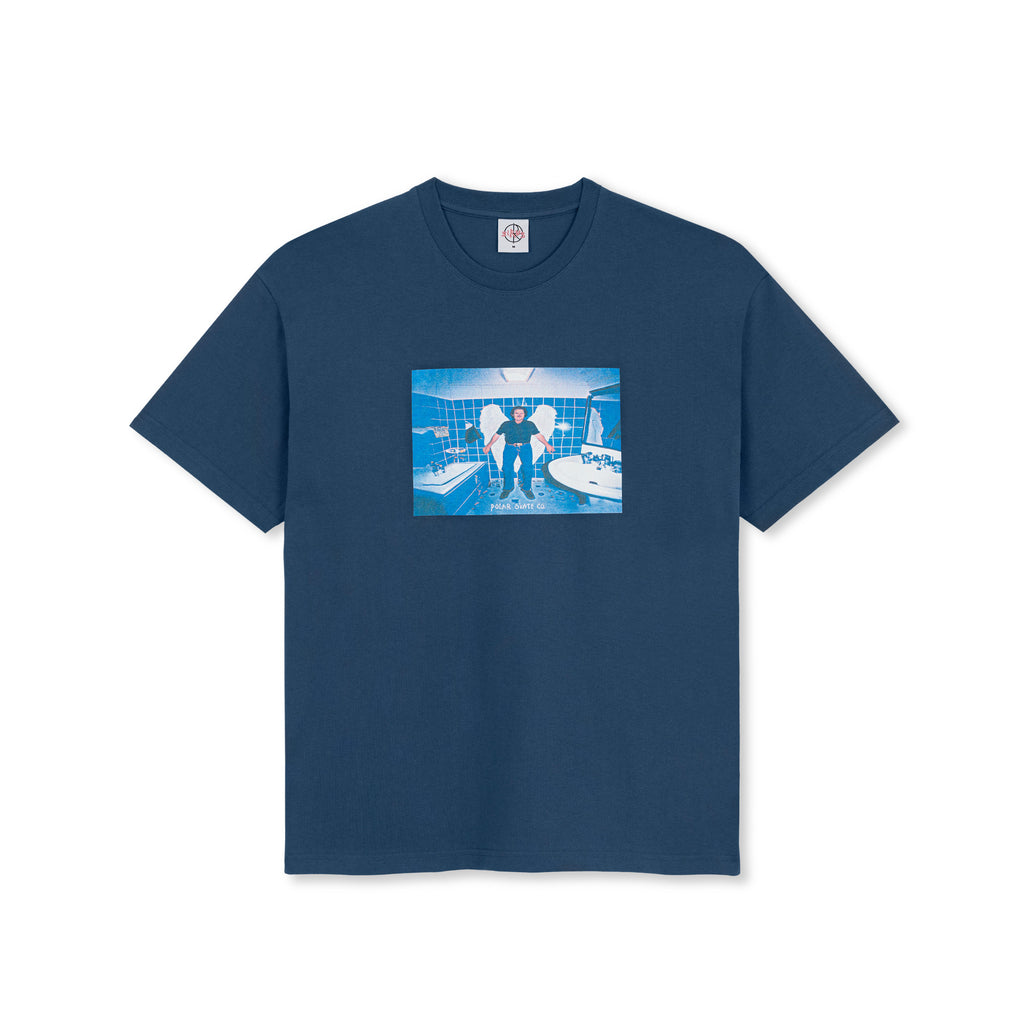 POLAR - Angel Man Tee "Grey Blue"