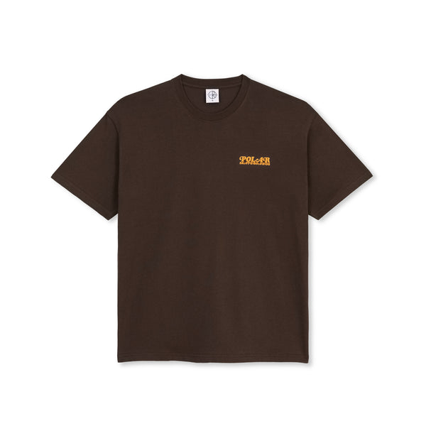 POLAR - Fields Tee "Chocolate"