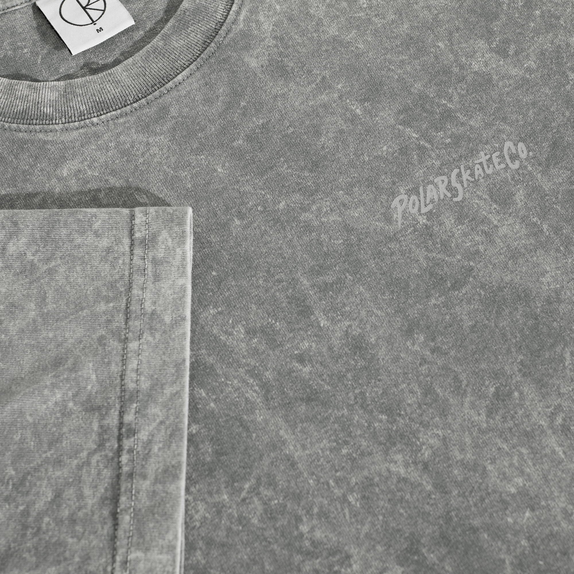 POLAR - Acid Tee | Surf Logo "Grey"