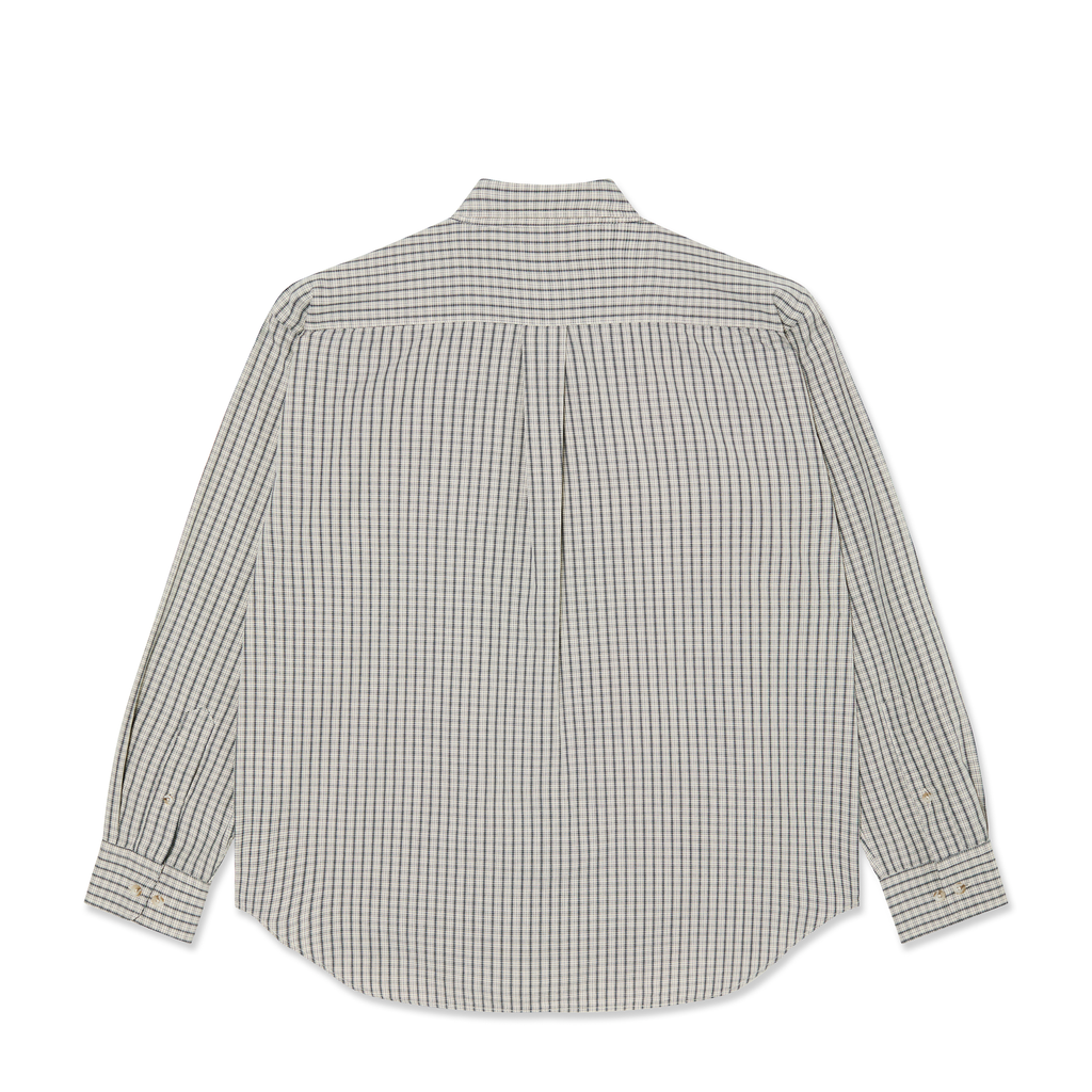 POLAR - Ben LS Shirt "Ivory Check"