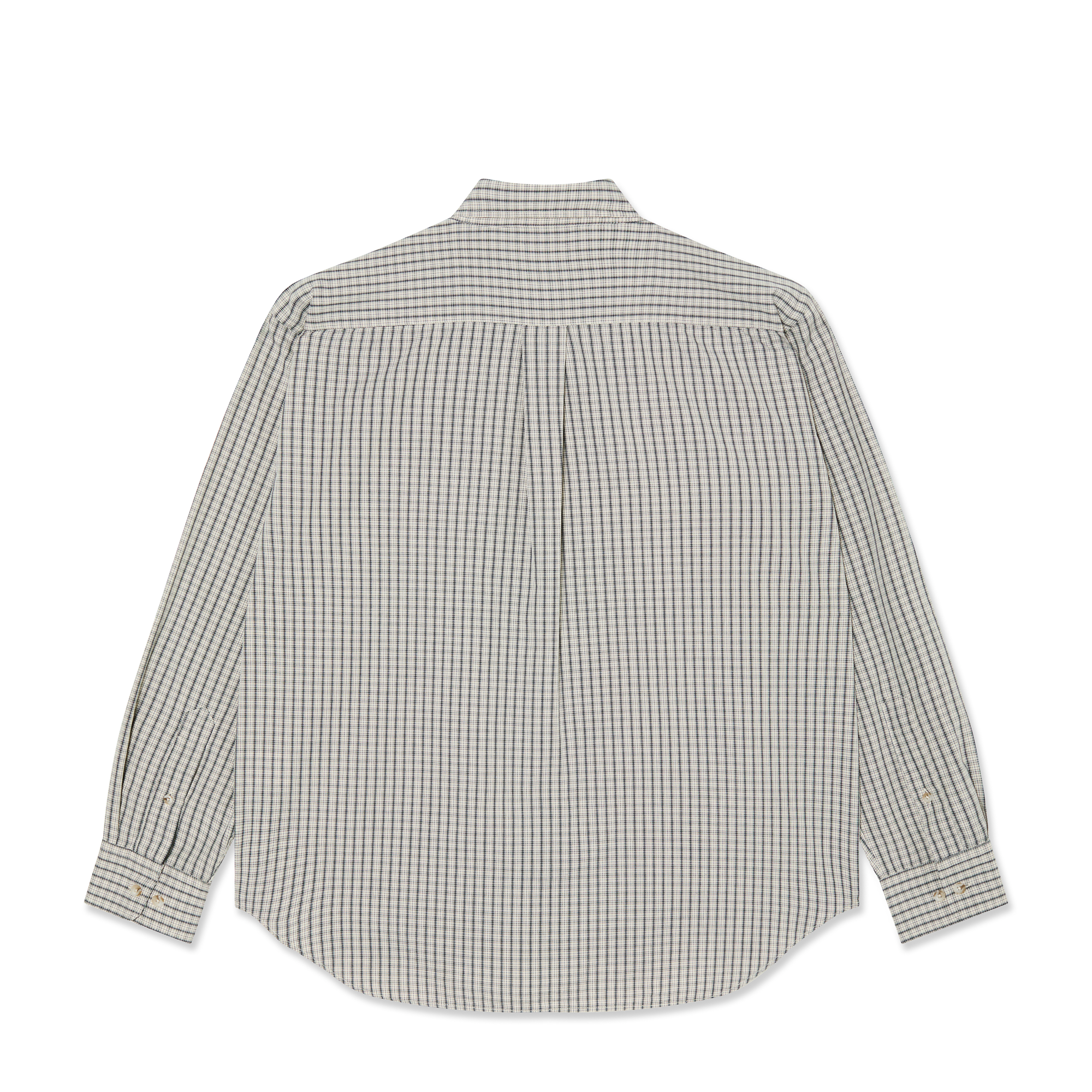 POLAR - Ben LS Shirt "Ivory Check"
