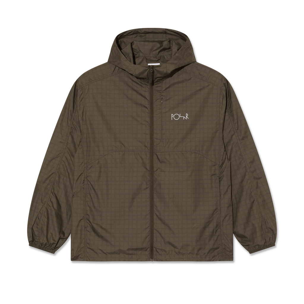 POLAR - Chase Light Shell Jacket "Brown"