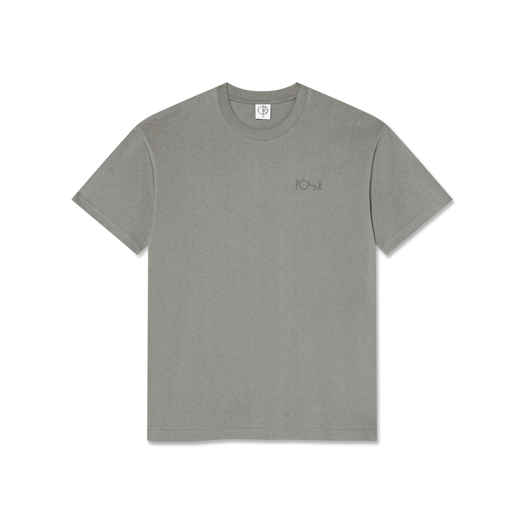 POLAR - Contrast Tee | Stroke Logo "Grey"