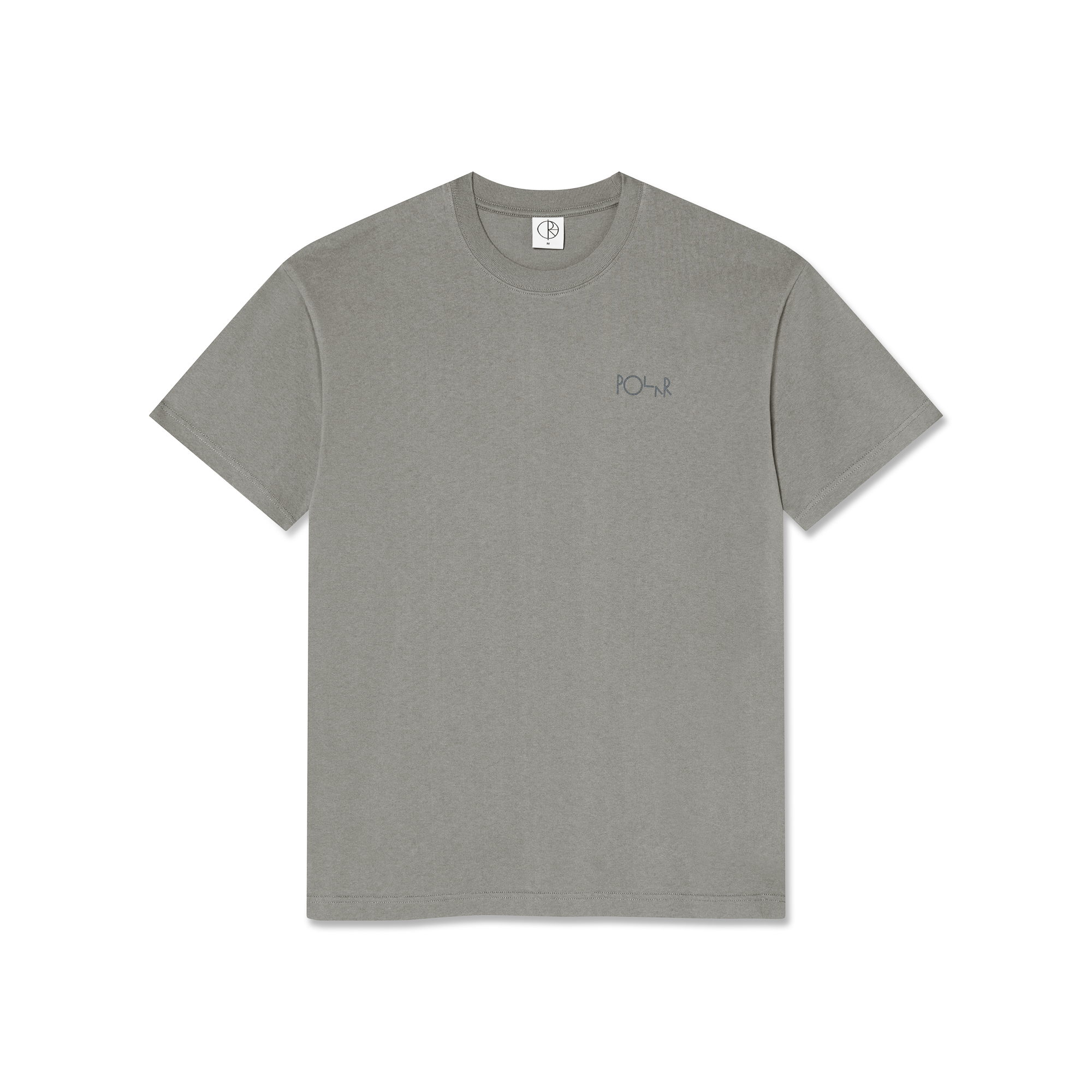 POLAR - Contrast Tee | Stroke Logo "Grey"