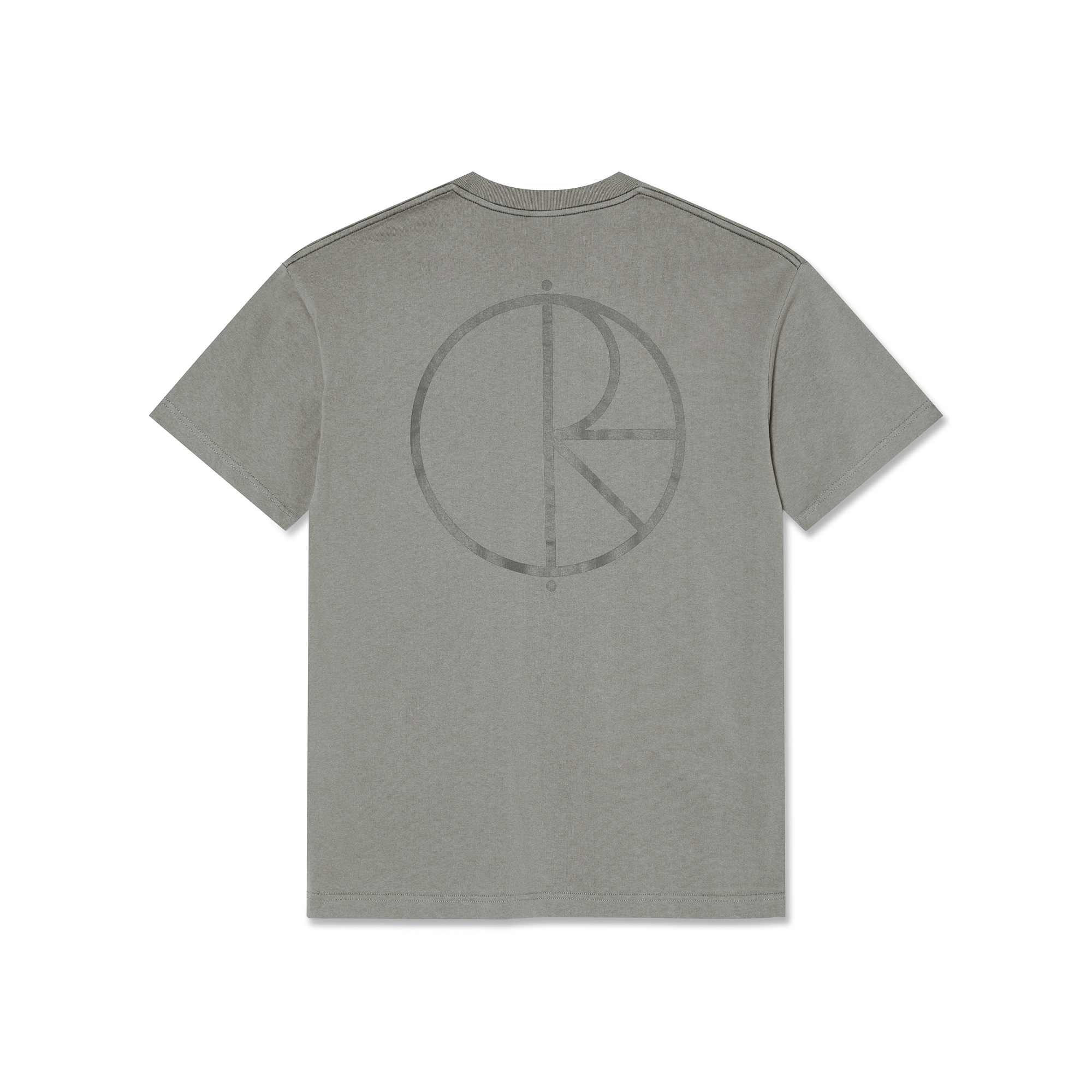 POLAR - Contrast Tee | Stroke Logo "Grey"