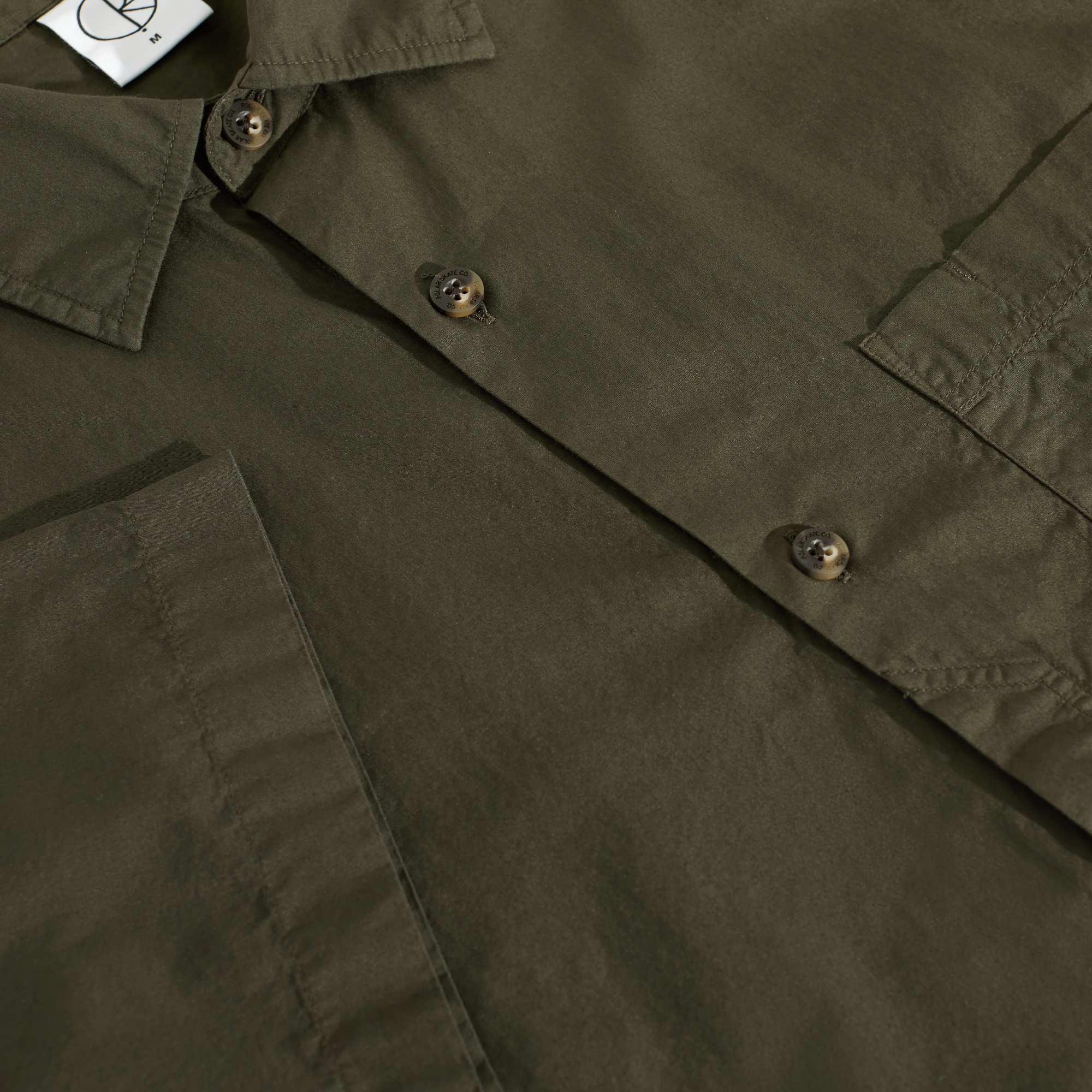 POLAR - Mitch Shirt "Dirty Black"