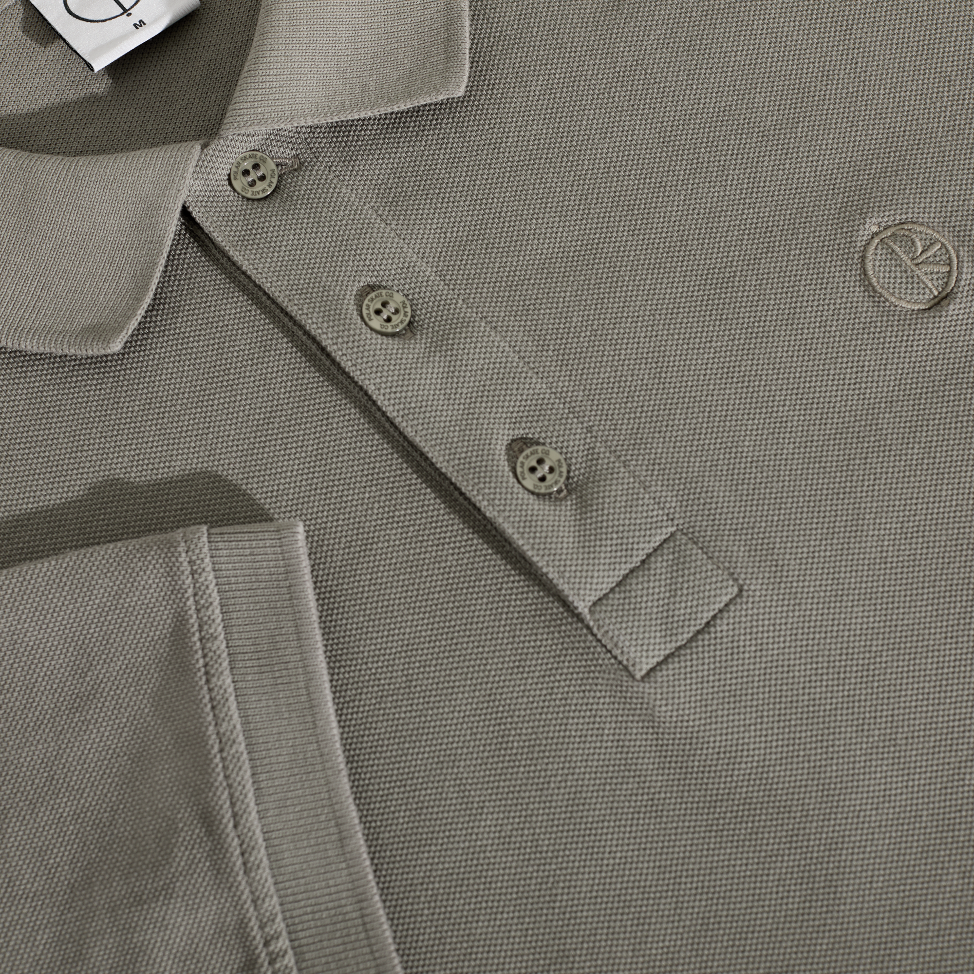 POLAR - Surf Polo Shirt "Washed Grey"