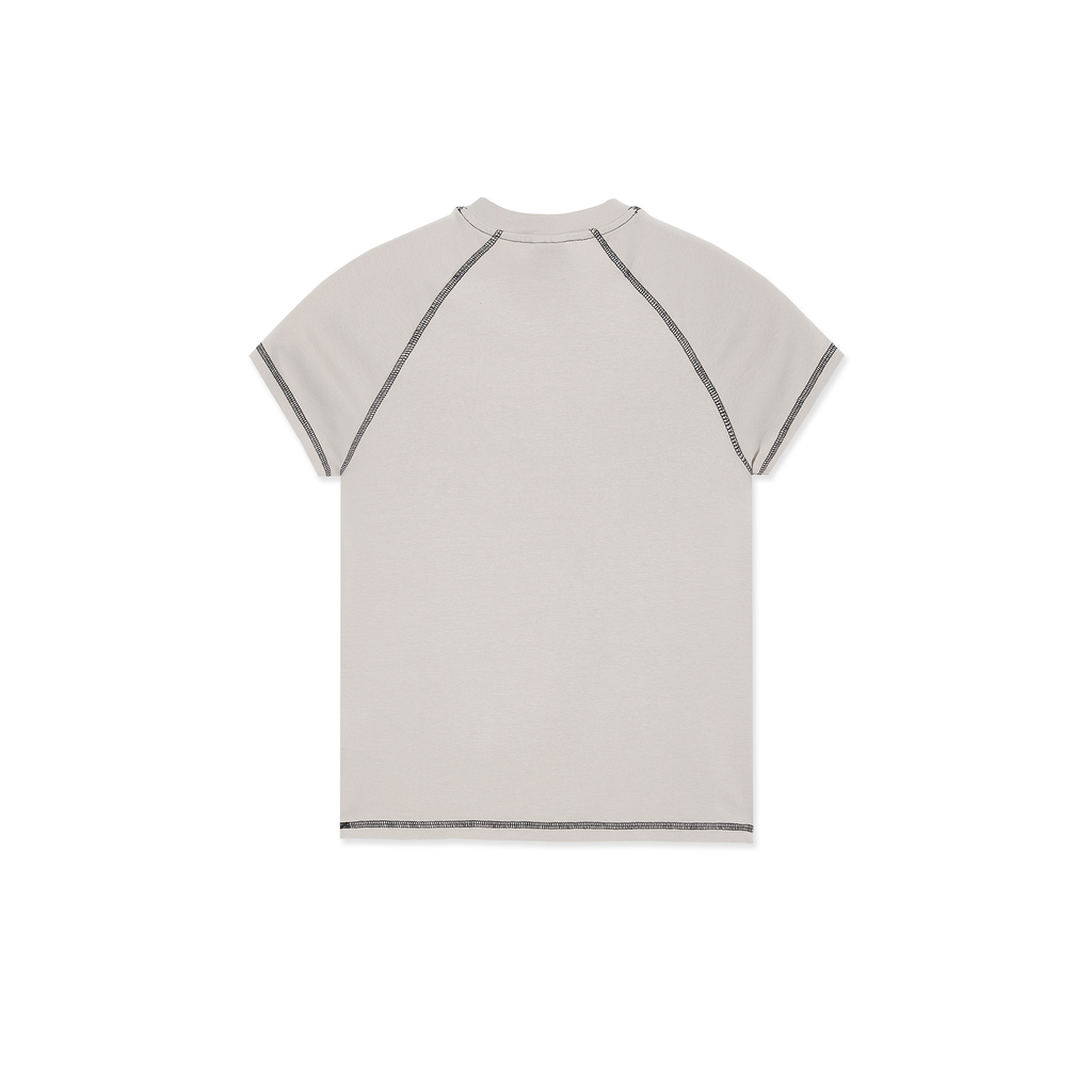 POLAR - Baby Tee | Script Logo "Grey/Black"