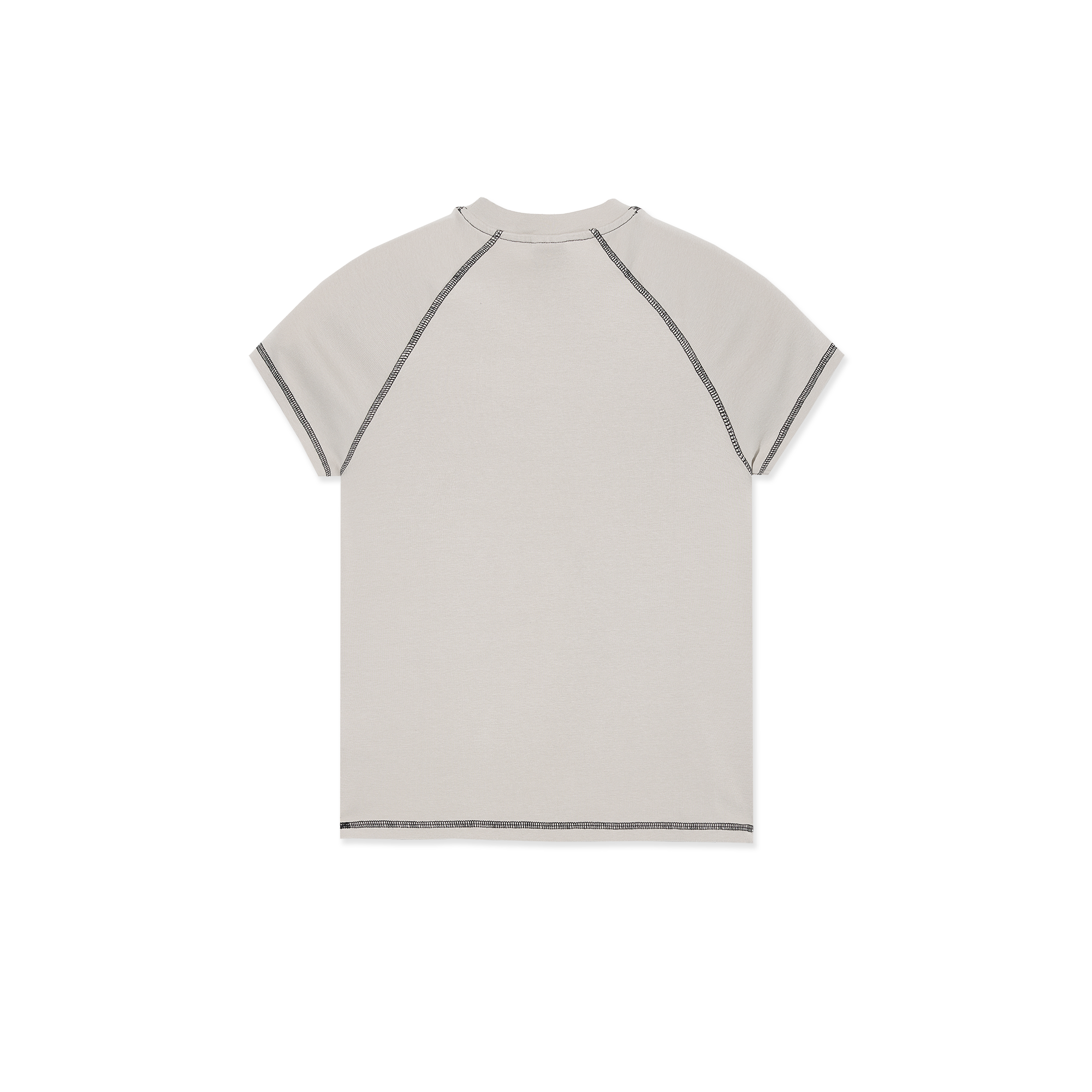 POLAR - Baby Tee | Script Logo "Grey/Black"
