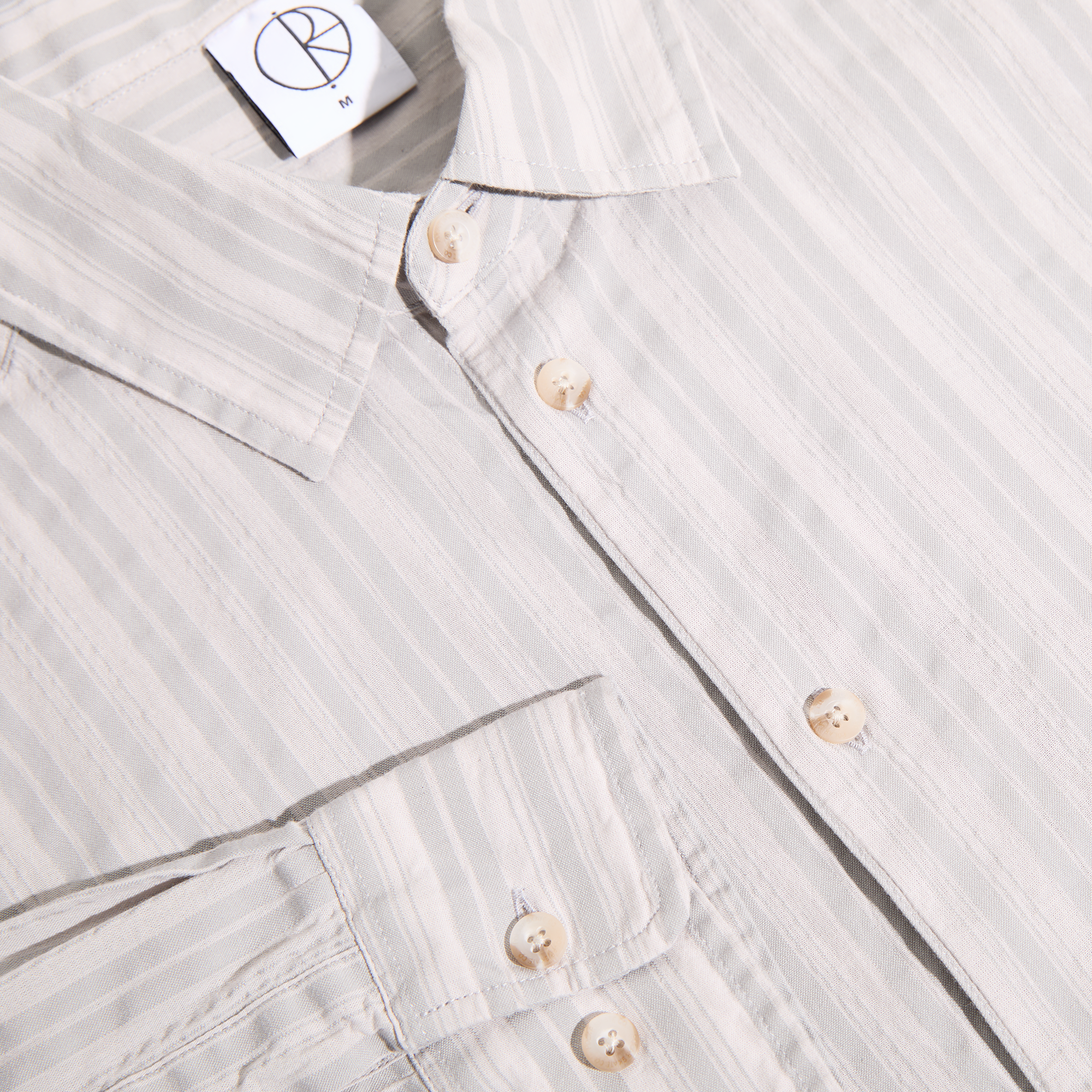 POLAR - Bart LS Shirt "Grey Stripe"