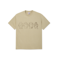 POLAR - Contrast Tee | 8 Heads "Sand/Brown"