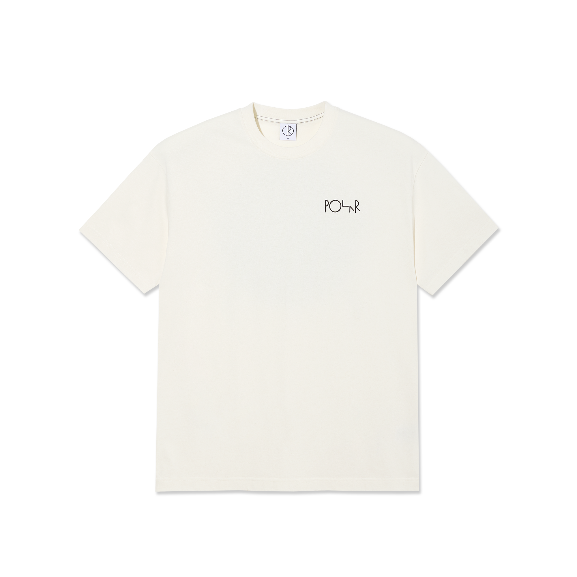POLAR - Contrast Tee | Fill Logo "Ivory/Black"