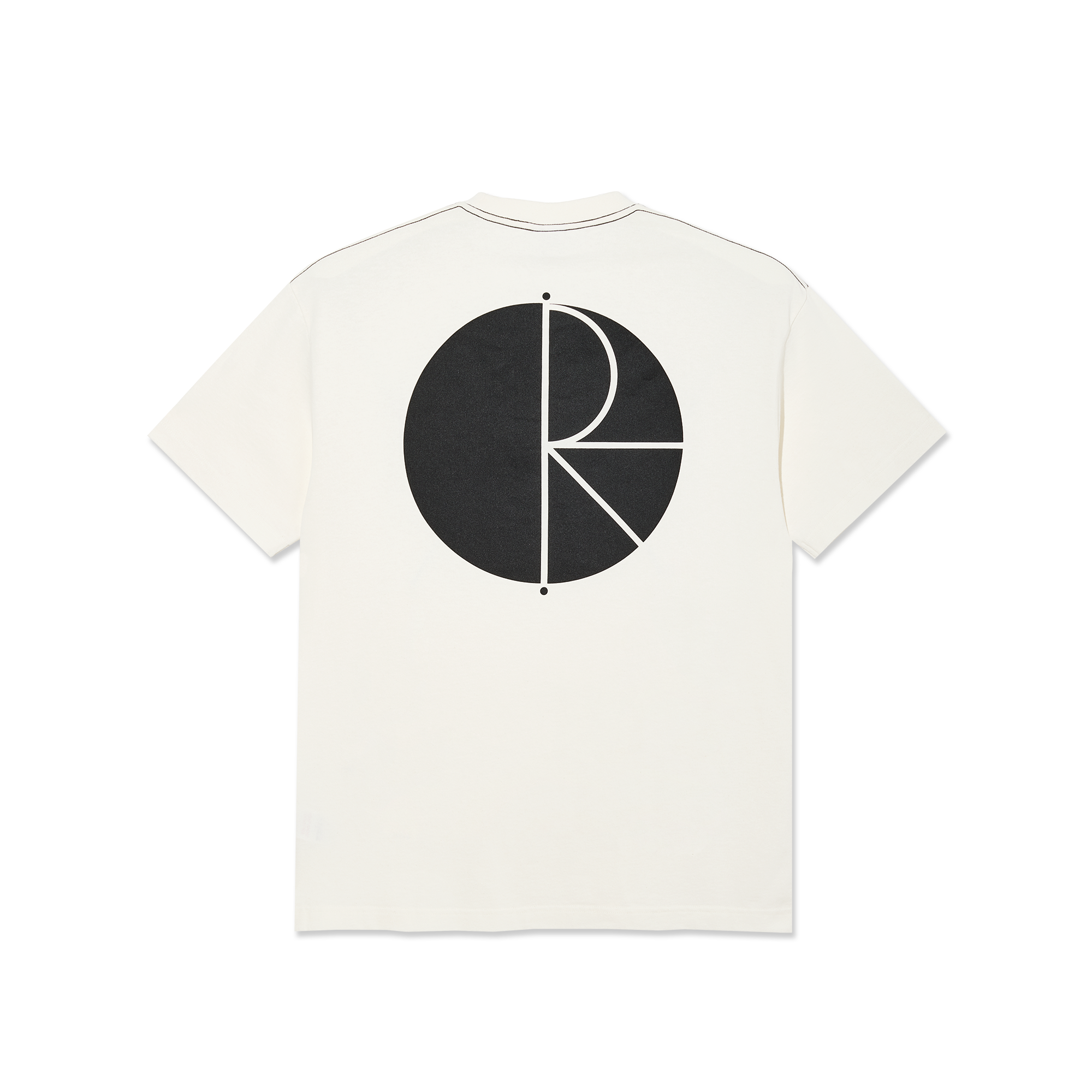 POLAR - Contrast Tee | Fill Logo "Ivory/Black"