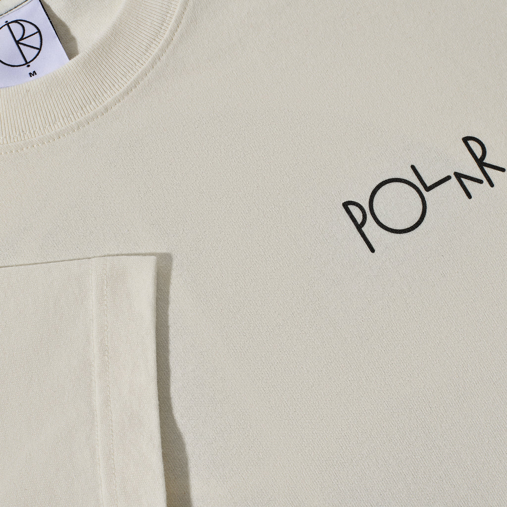 POLAR - Contrast Tee | Fill Logo "Ivory/Black"