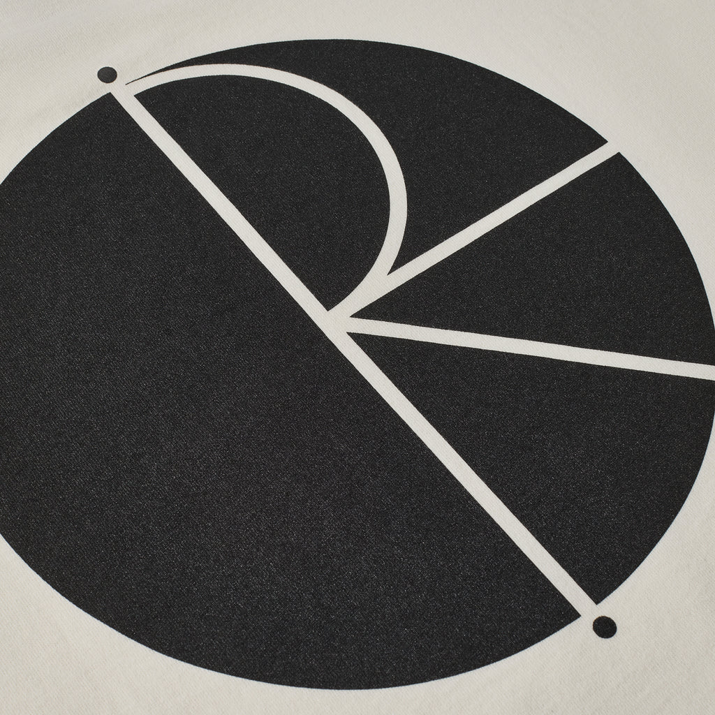 POLAR - Contrast Tee | Fill Logo "Ivory/Black"