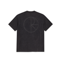 POLAR - Contrast Tee | Stroke Logo "Silver Black/Black"