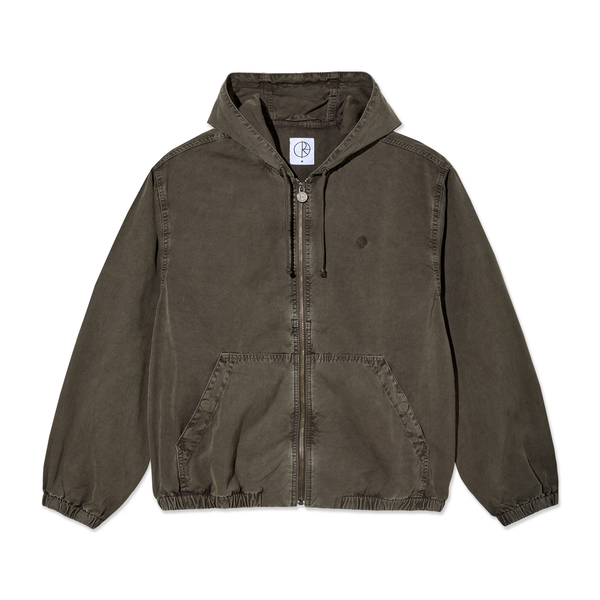 POLAR - Hooded Nick Jacket "Washed Grey"