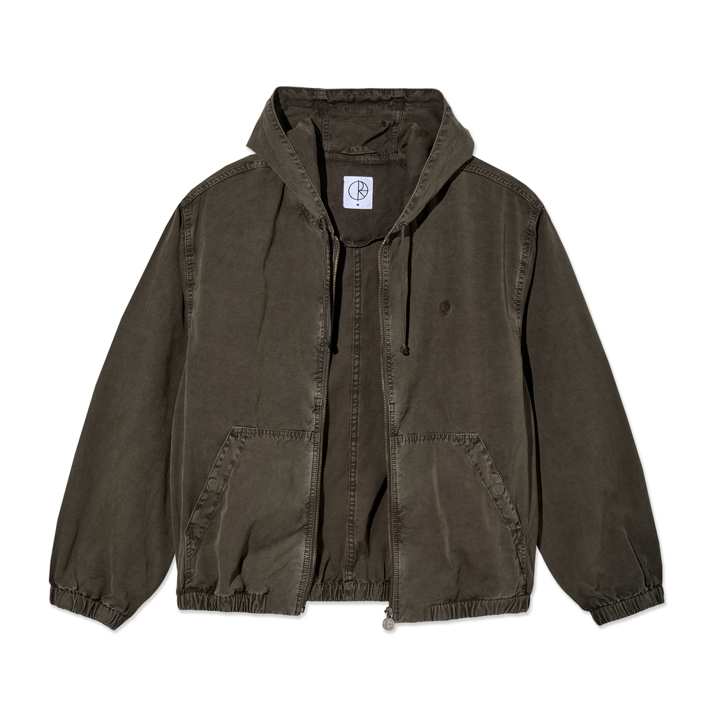 POLAR - Hooded Nick Jacket "Washed Grey"