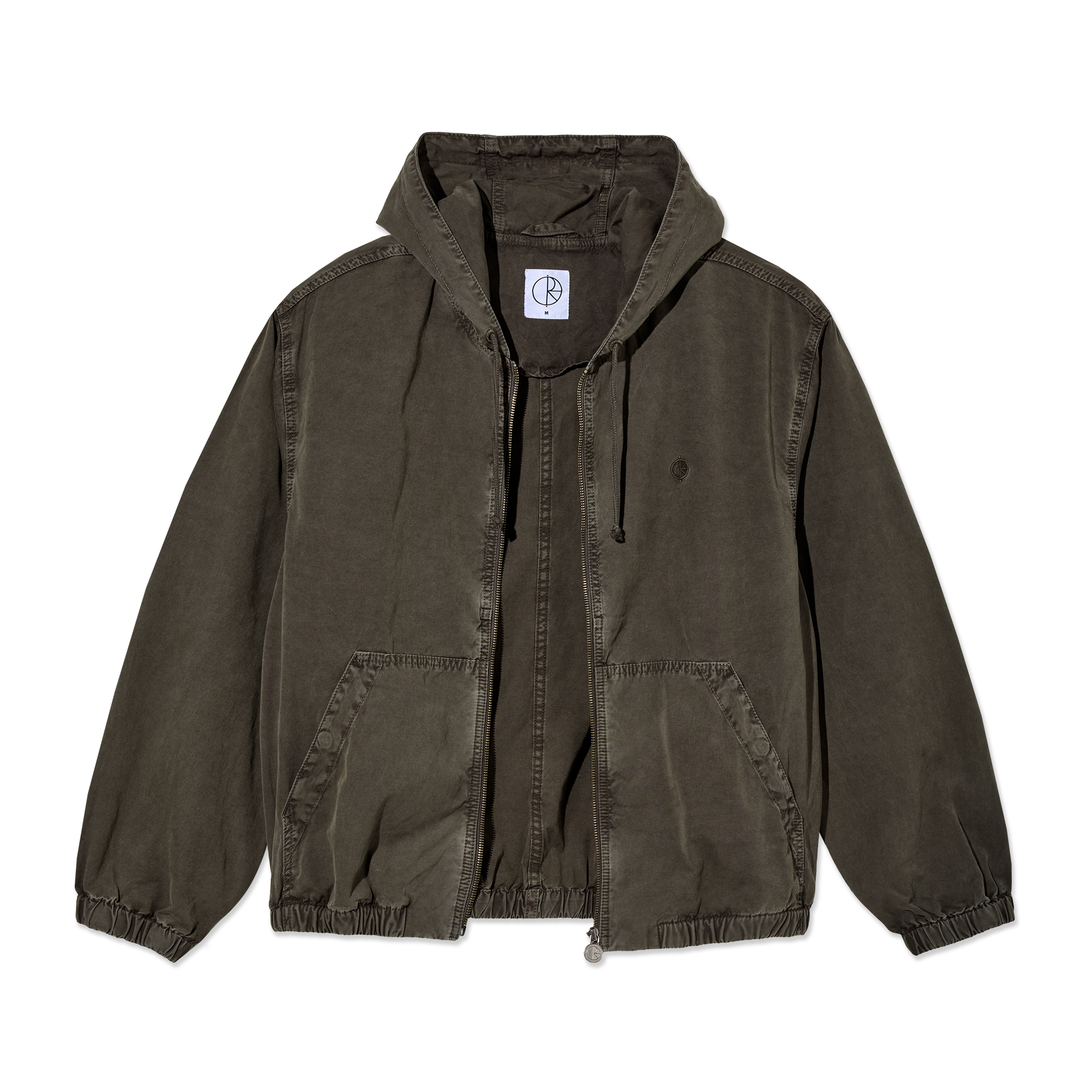 POLAR - Hooded Nick Jacket "Washed Grey"
