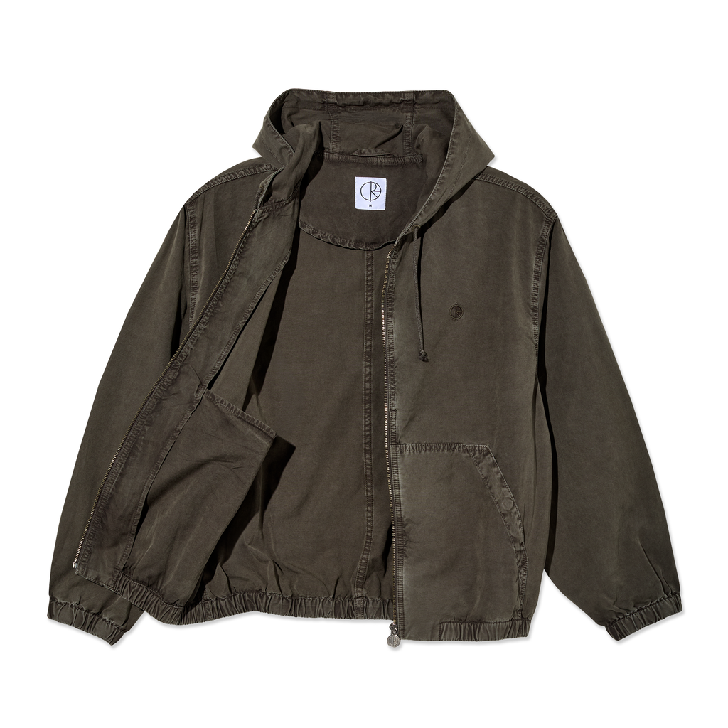 POLAR - Hooded Nick Jacket "Washed Grey"