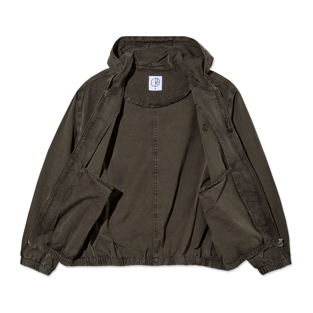 POLAR - Hooded Nick Jacket "Washed Grey"