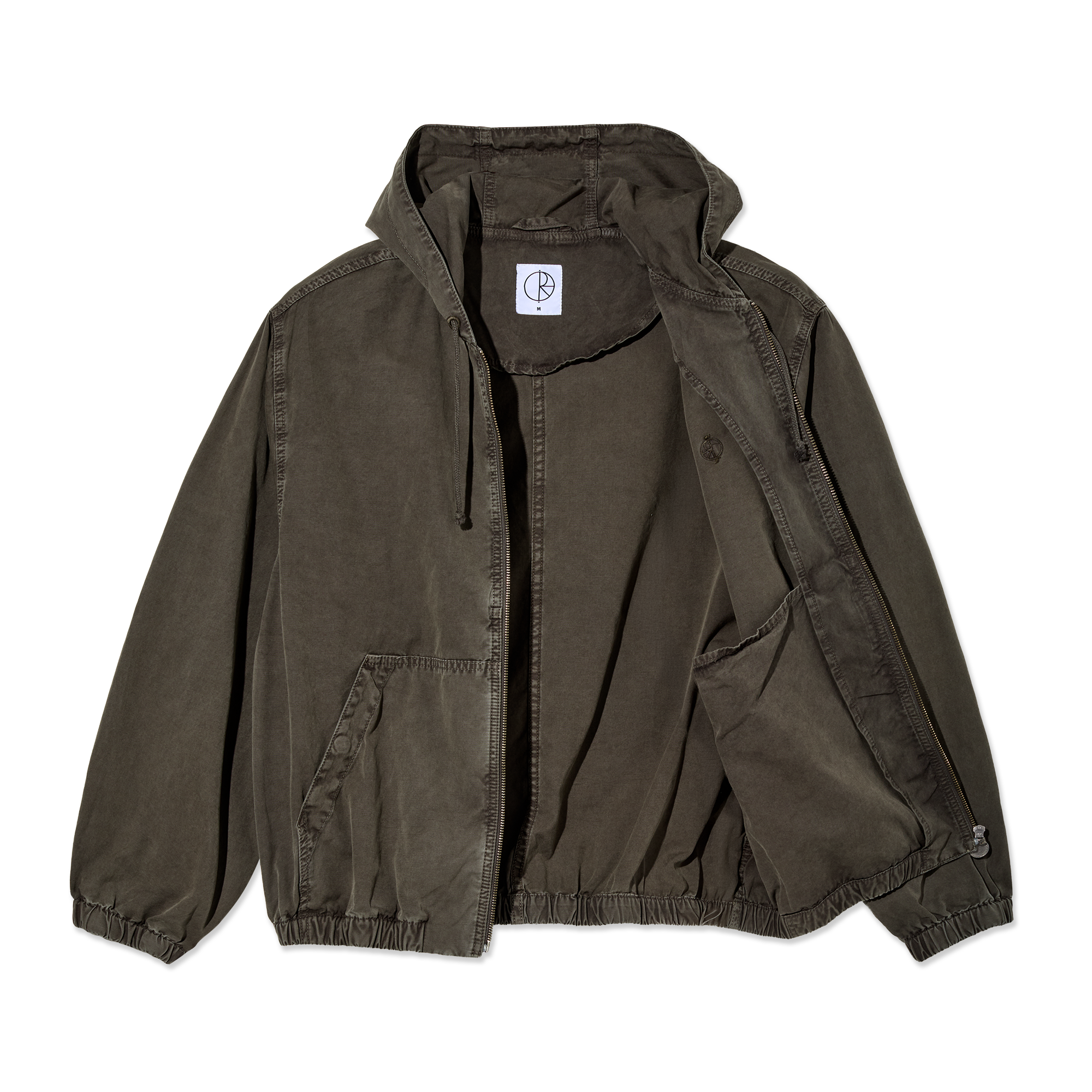 POLAR - Hooded Nick Jacket "Washed Grey"