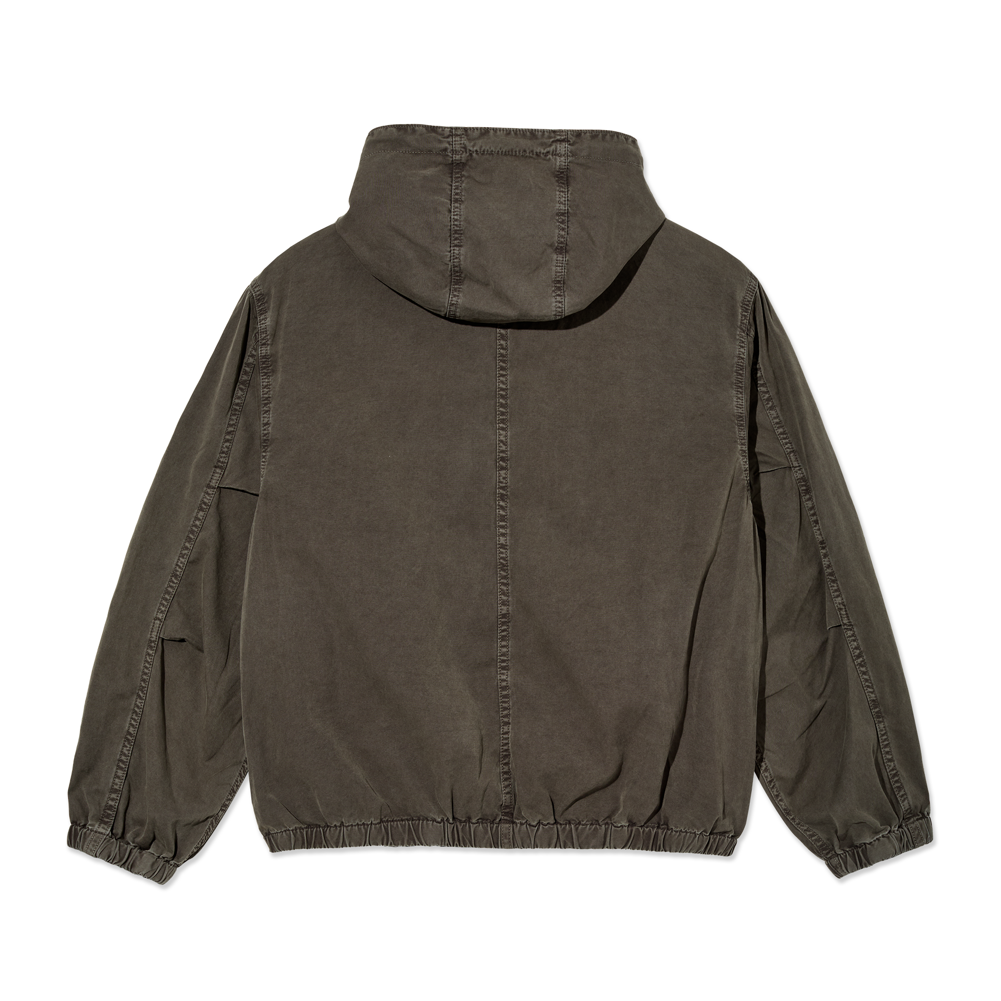POLAR - Hooded Nick Jacket "Washed Grey"