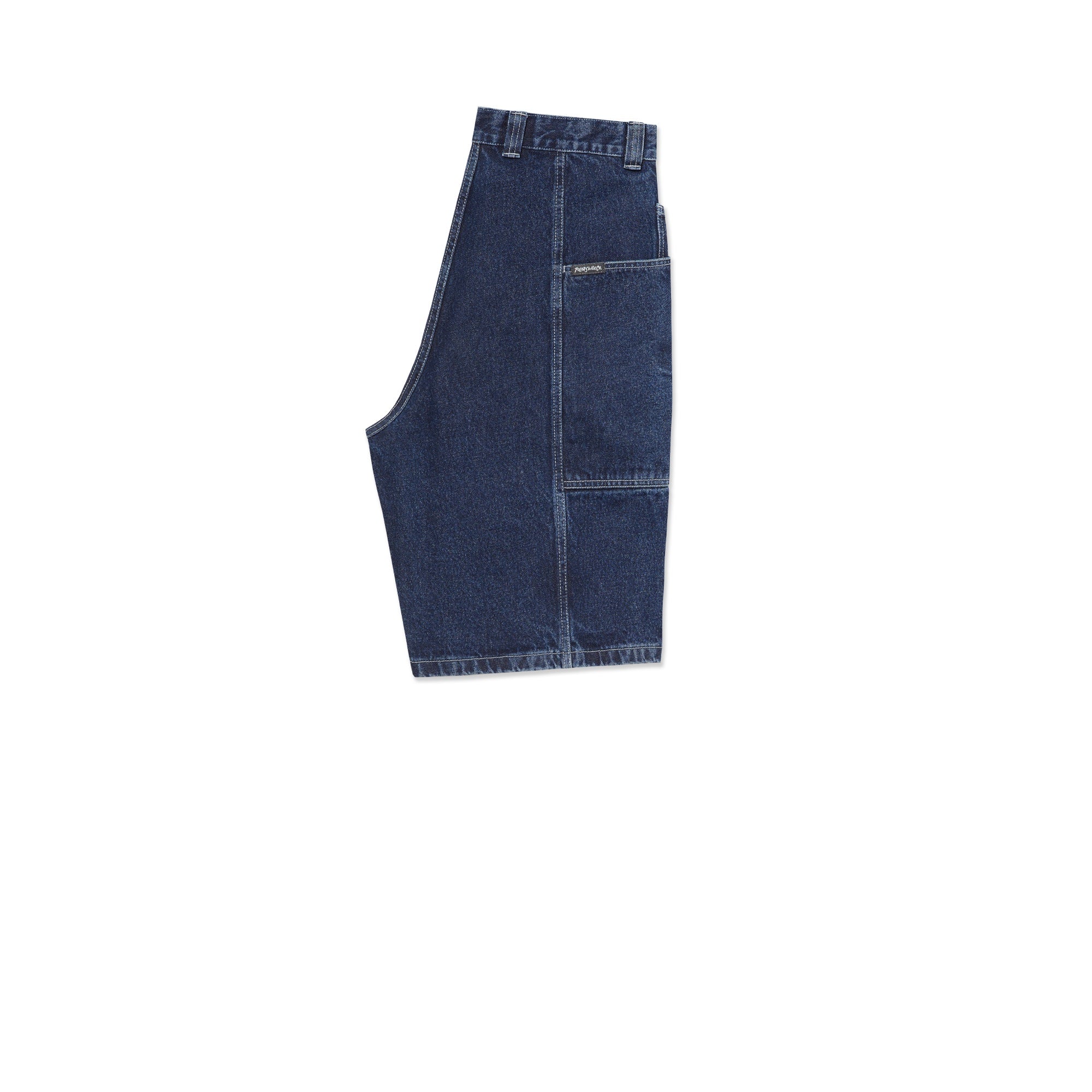 POLAR - Jiro Shorts "Dark Blue w/ White Stitching"