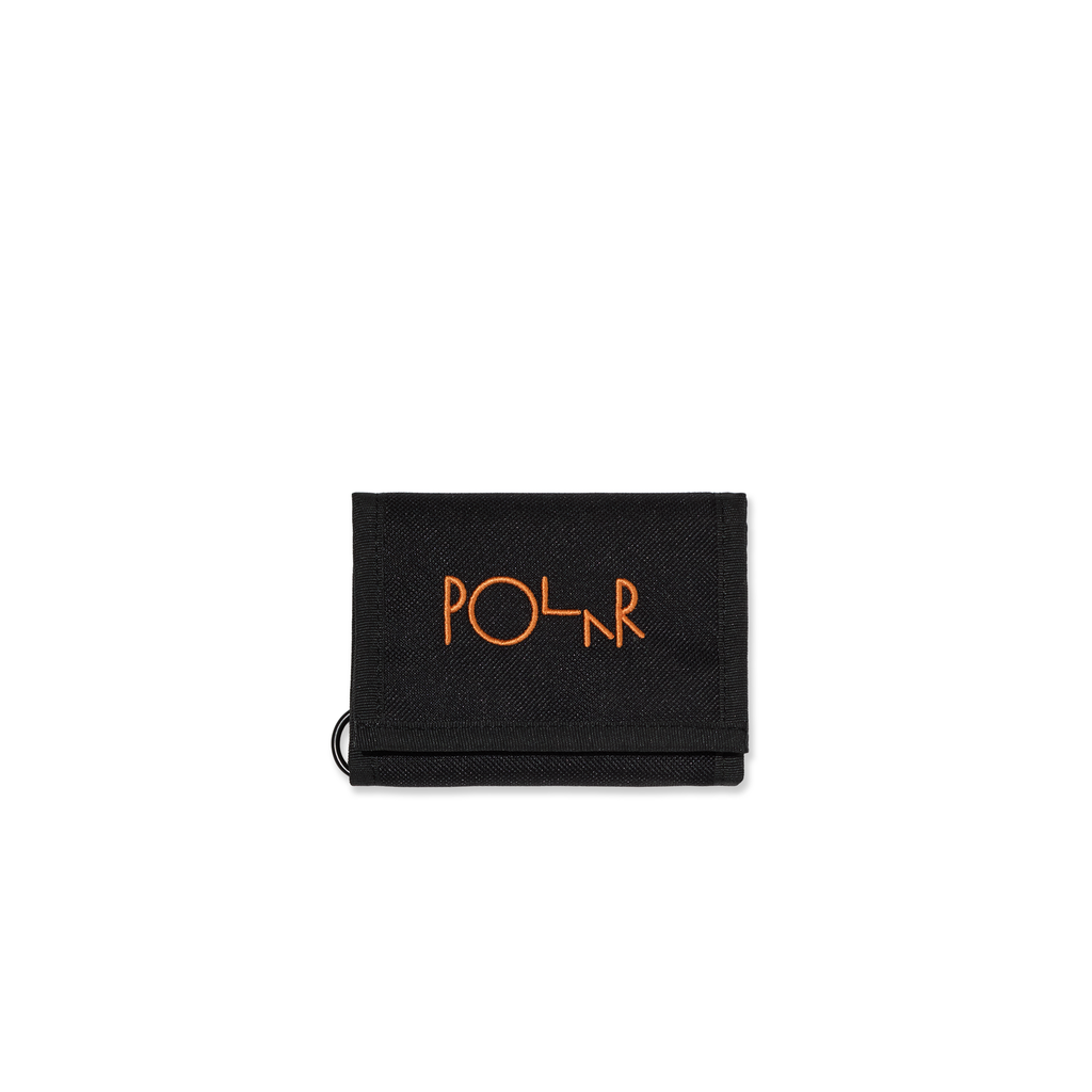 POLAR - Key Wallet | Script Logo "Black/Orange"