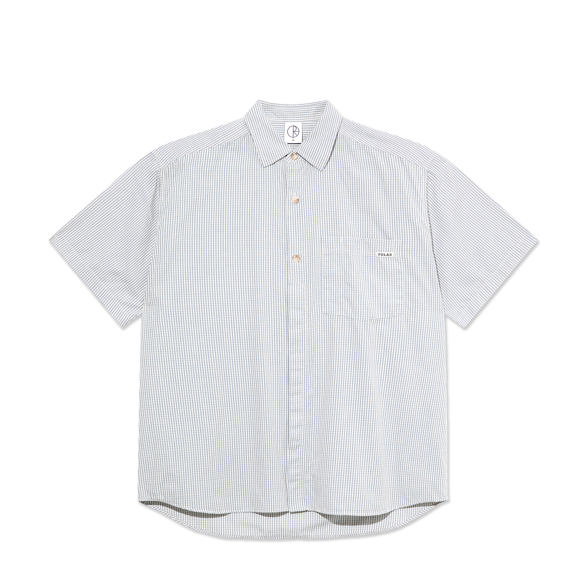 POLAR - Mitch Shirt "Blue Check"