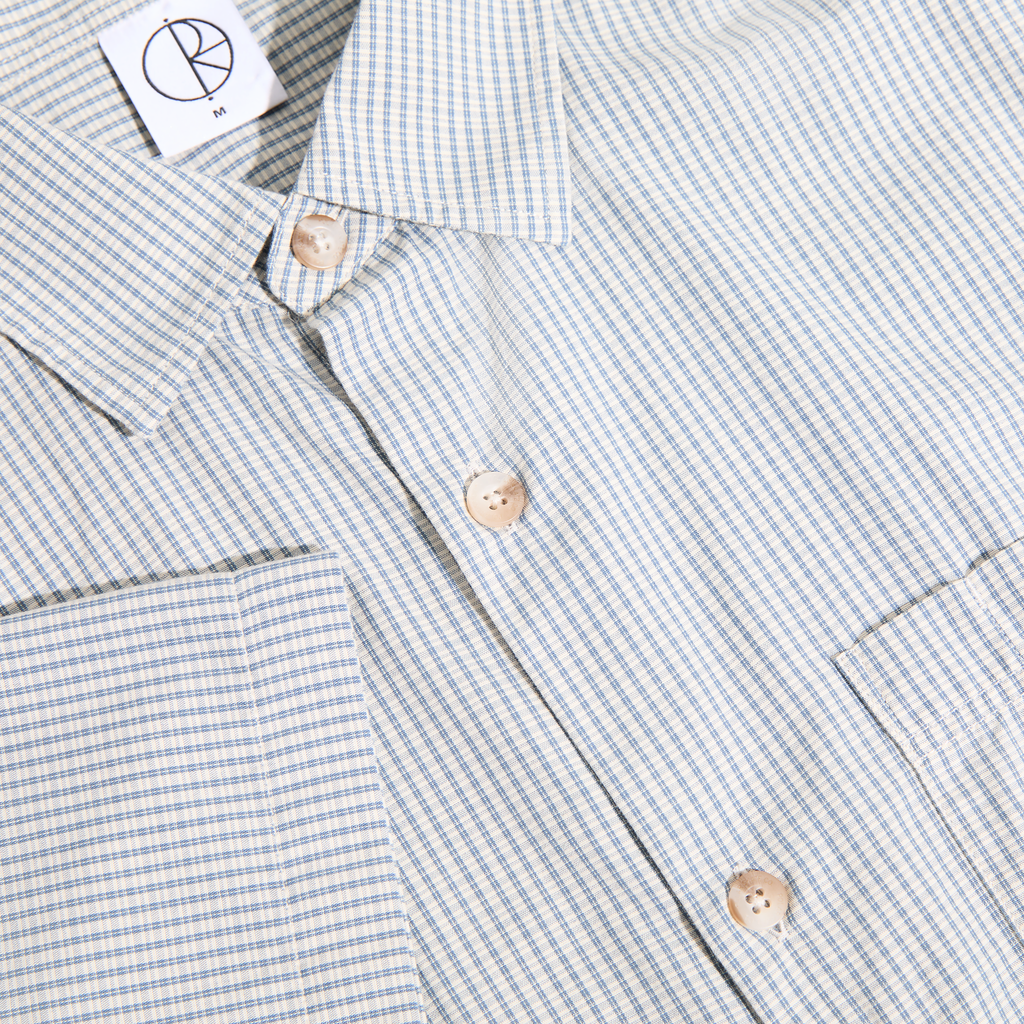 POLAR - Mitch Shirt "Blue Check"