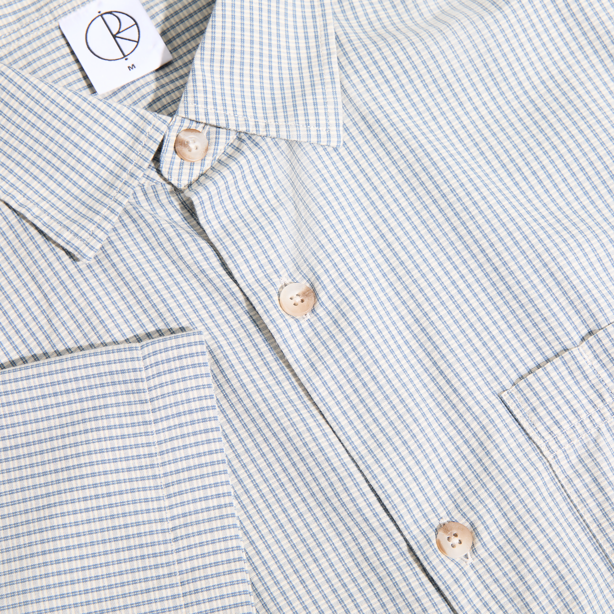 POLAR - Mitch Shirt "Blue Check"