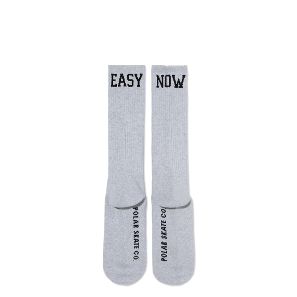 POLAR - Rib Socks | Long | Easy Now "Heather Grey"