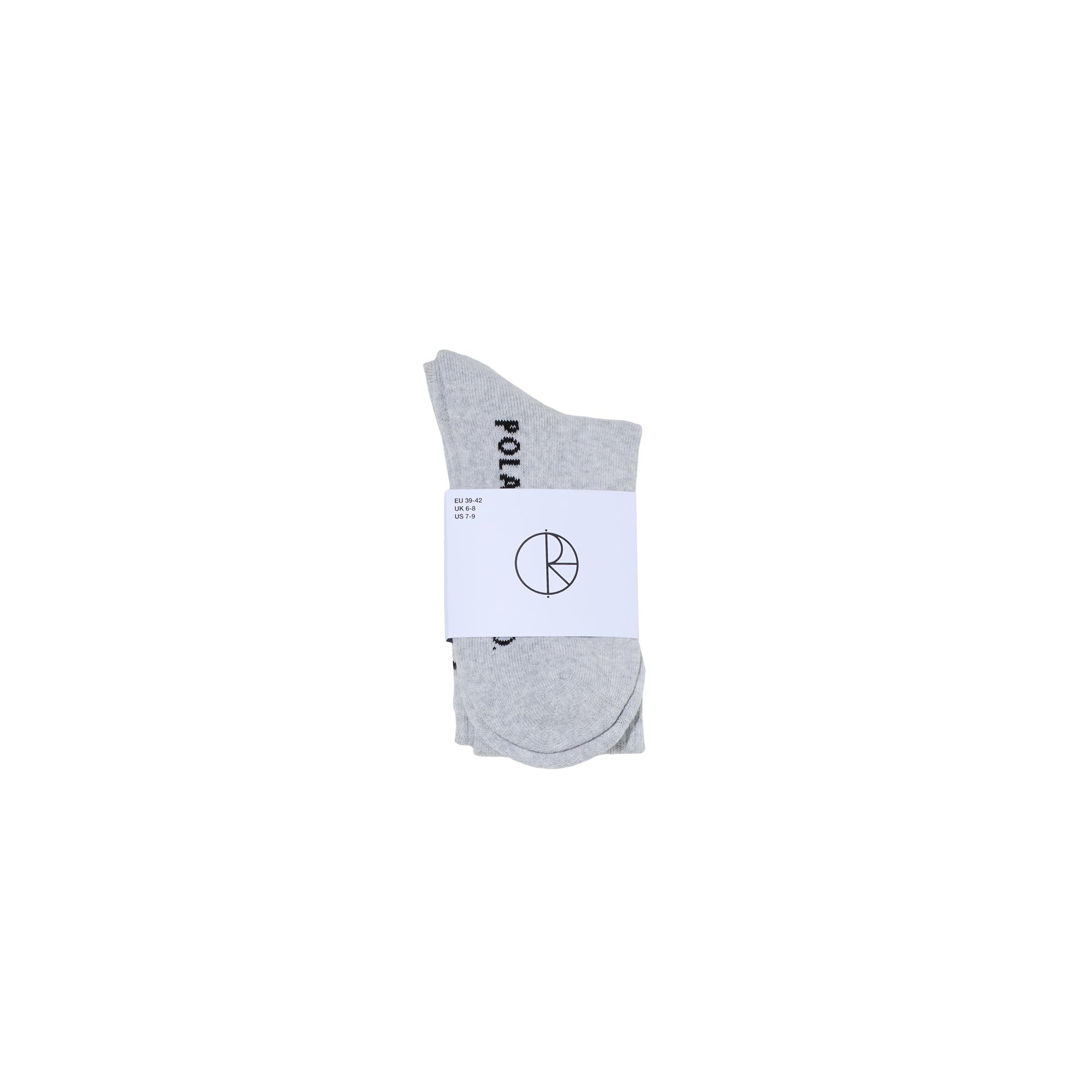 POLAR - Rib Socks | Long | Easy Now "Heather Grey"