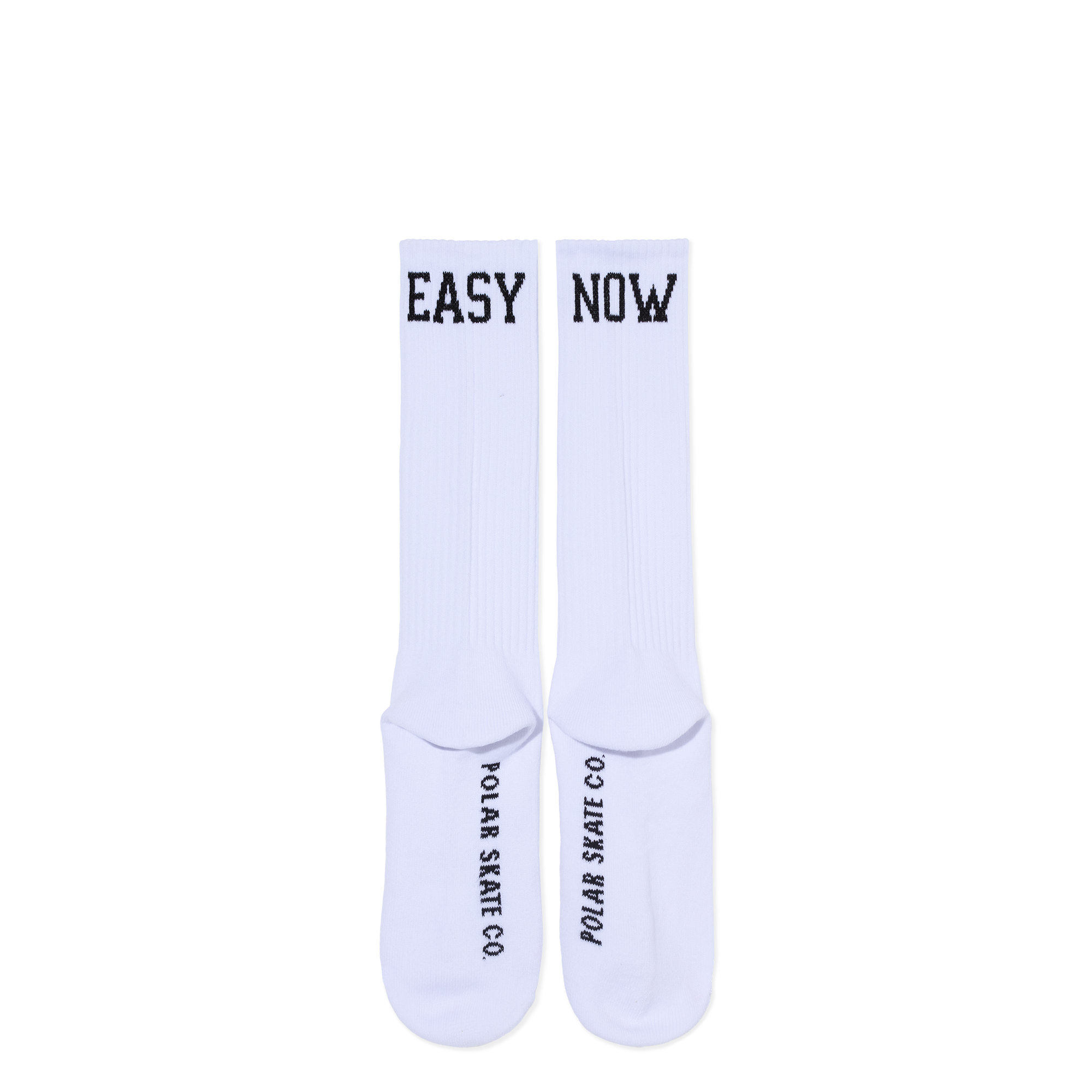 POLAR - Rib Socks | Long | Easy Now "White"