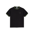 POLAR - Ringer Tee "Black/Uniform Green”