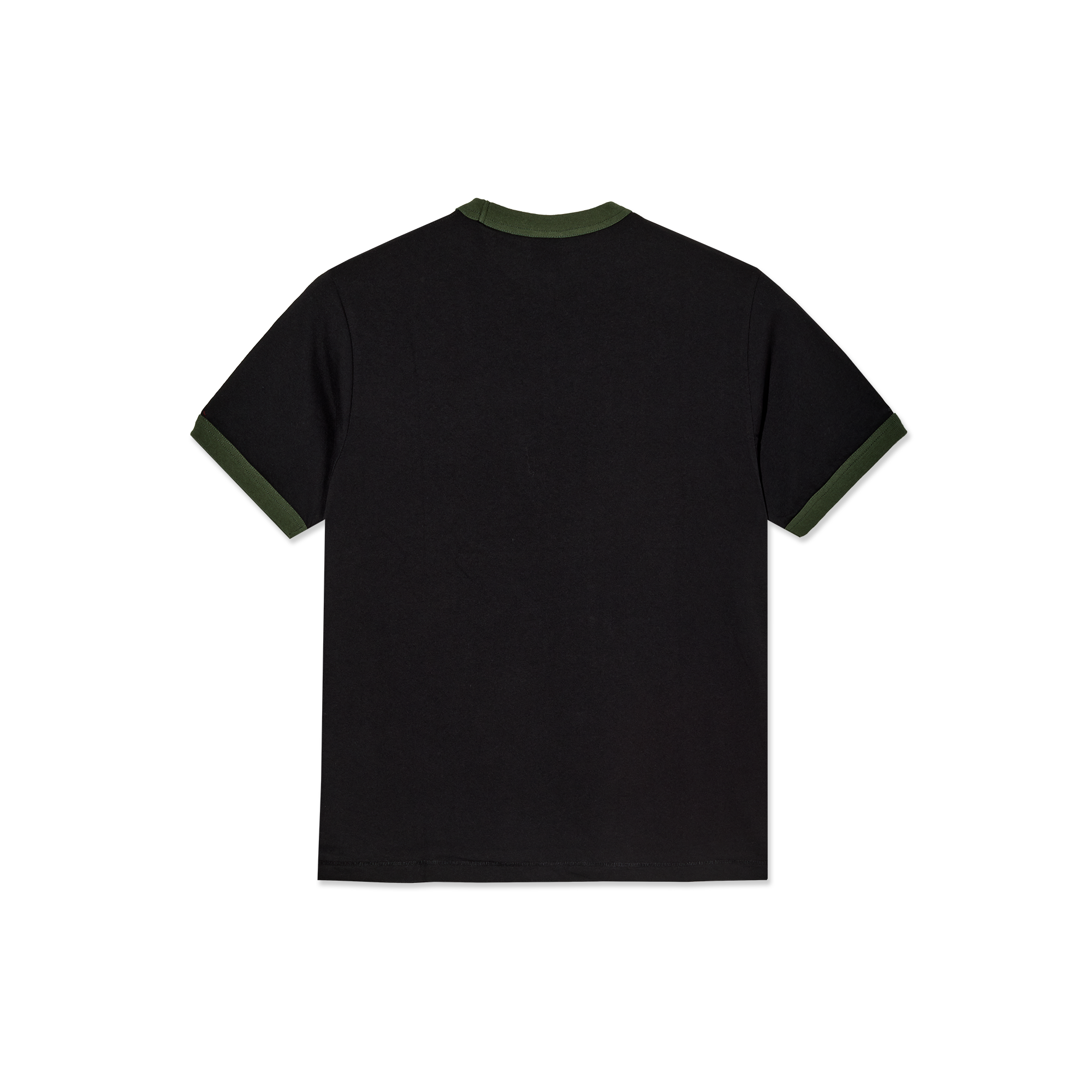 POLAR - Ringer Tee "Black/Uniform Green”
