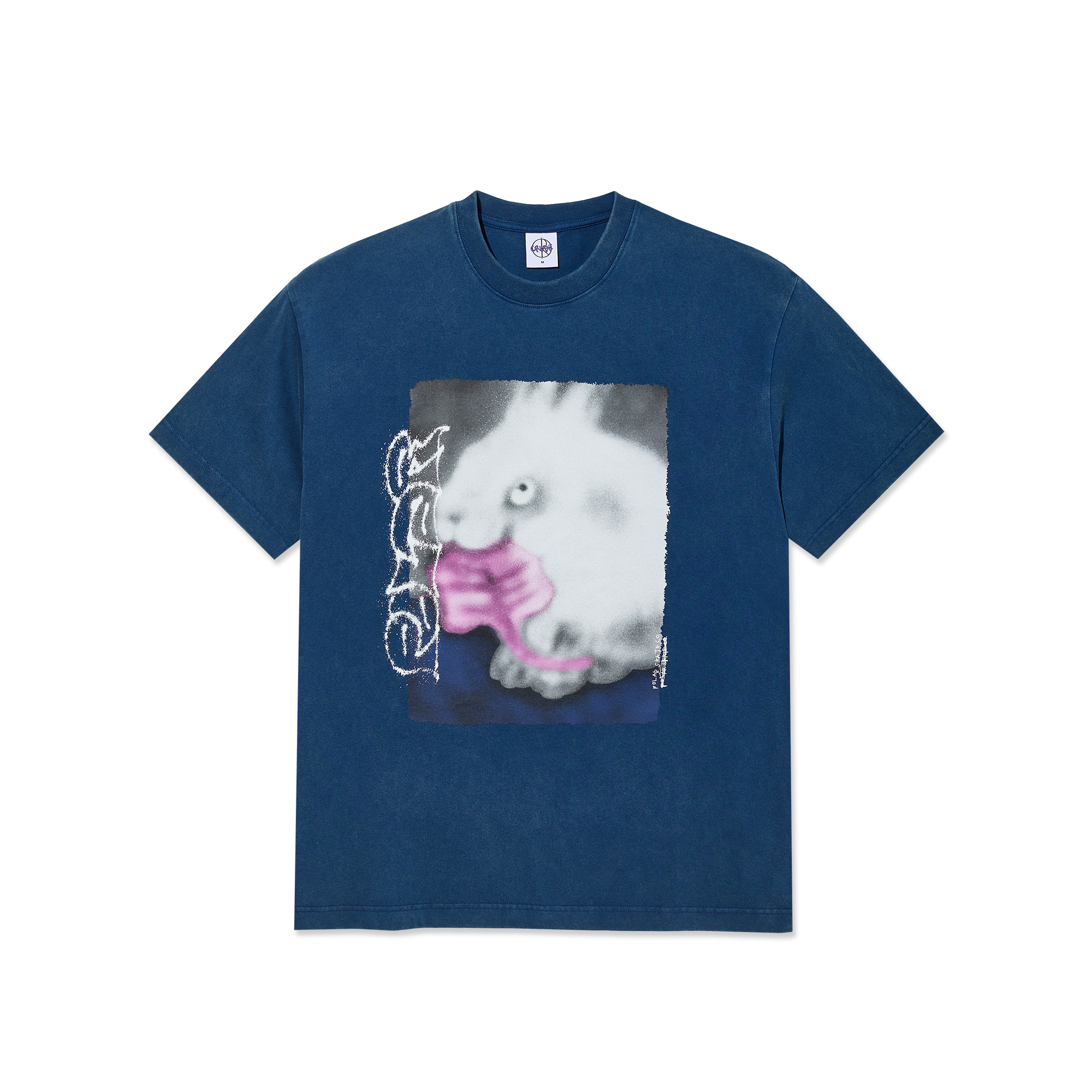 POLAR - Tee | Rabbit "Washed Blue"