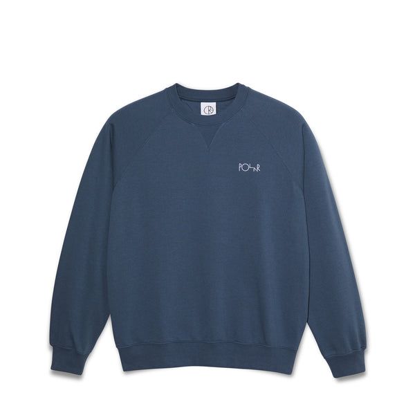 POLAR - Default Crewneck "Grey Blue"