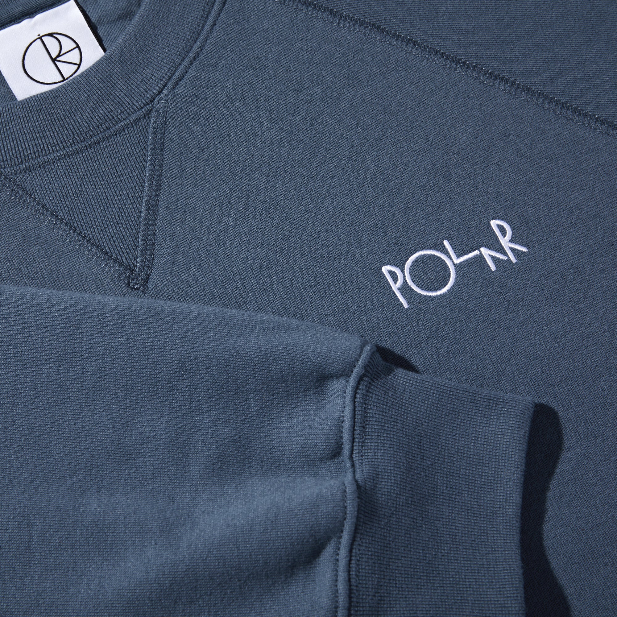 POLAR - Default Crewneck "Grey Blue"