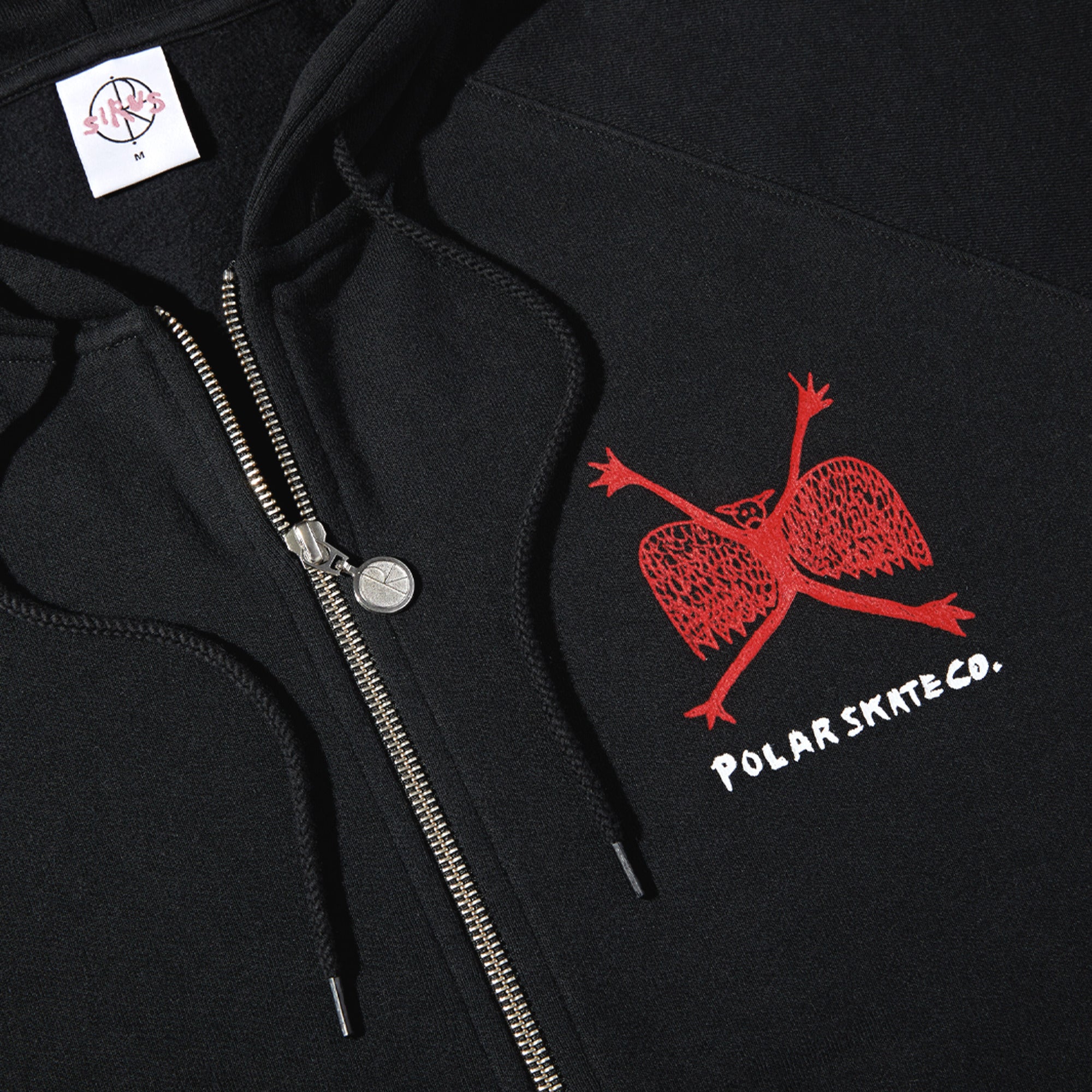 POLAR - Welcome To The New Age Default Zip Hoodie "Black"
