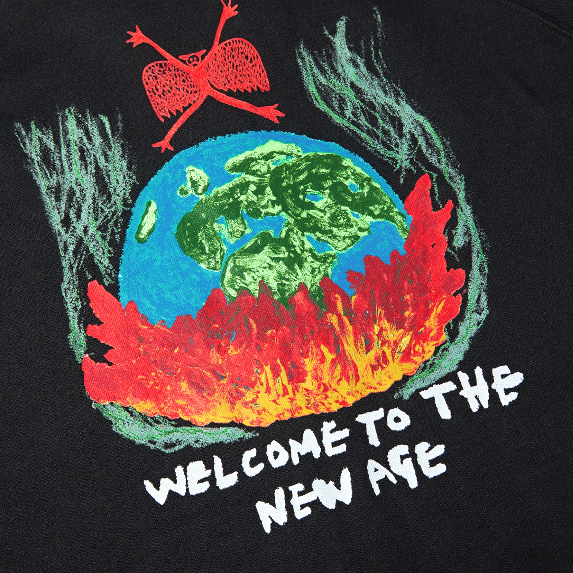 POLAR - Welcome To The New Age Default Zip Hoodie "Black"