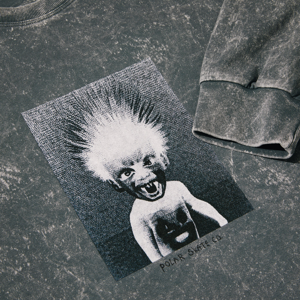 POLAR - Demon Child Acid LS Tee "Grey"