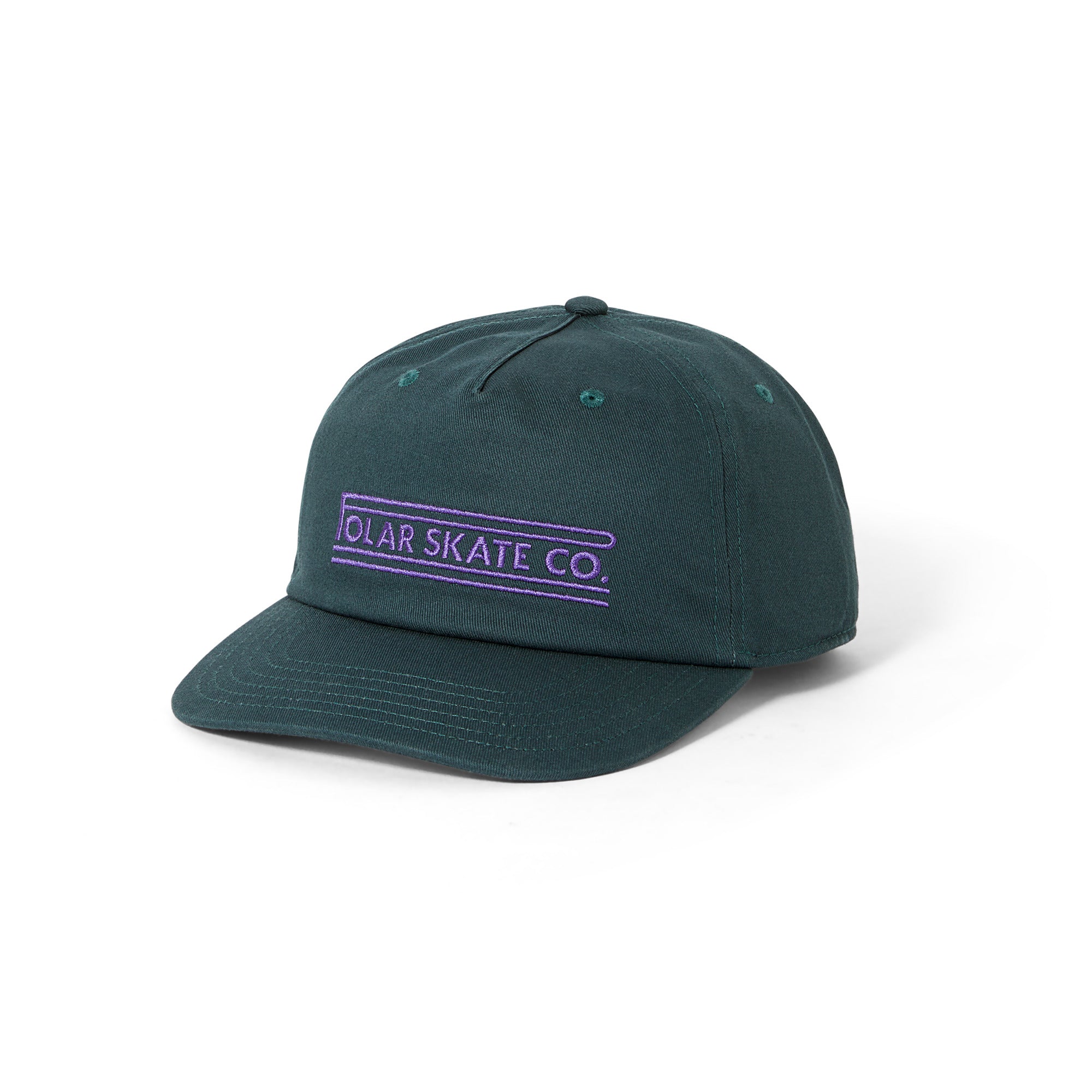POLAR - Jake Cap | Twill | Stretch Logo "Dark Teal"