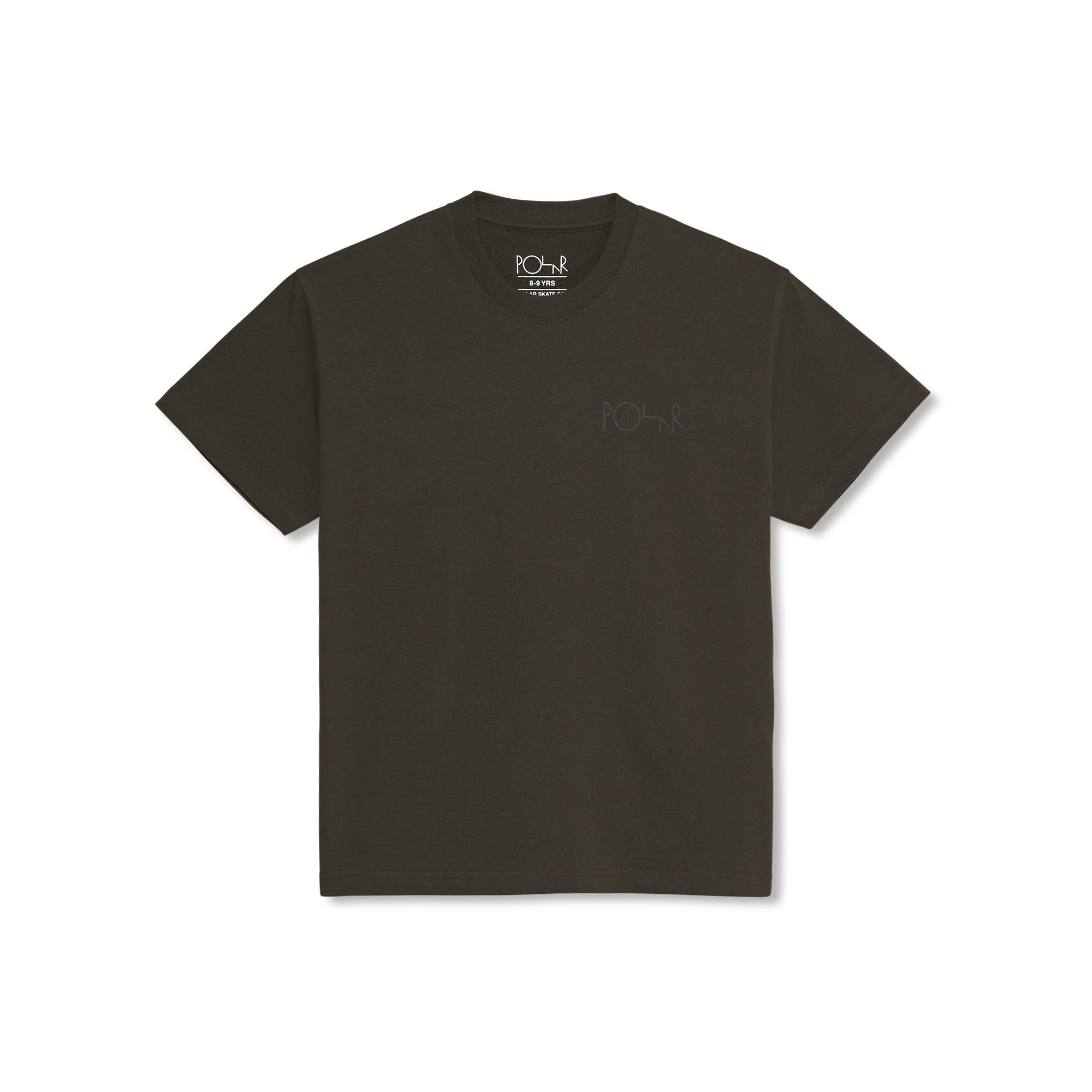 POLAR - Stroke Logo Junior Tee "Dirty Black"