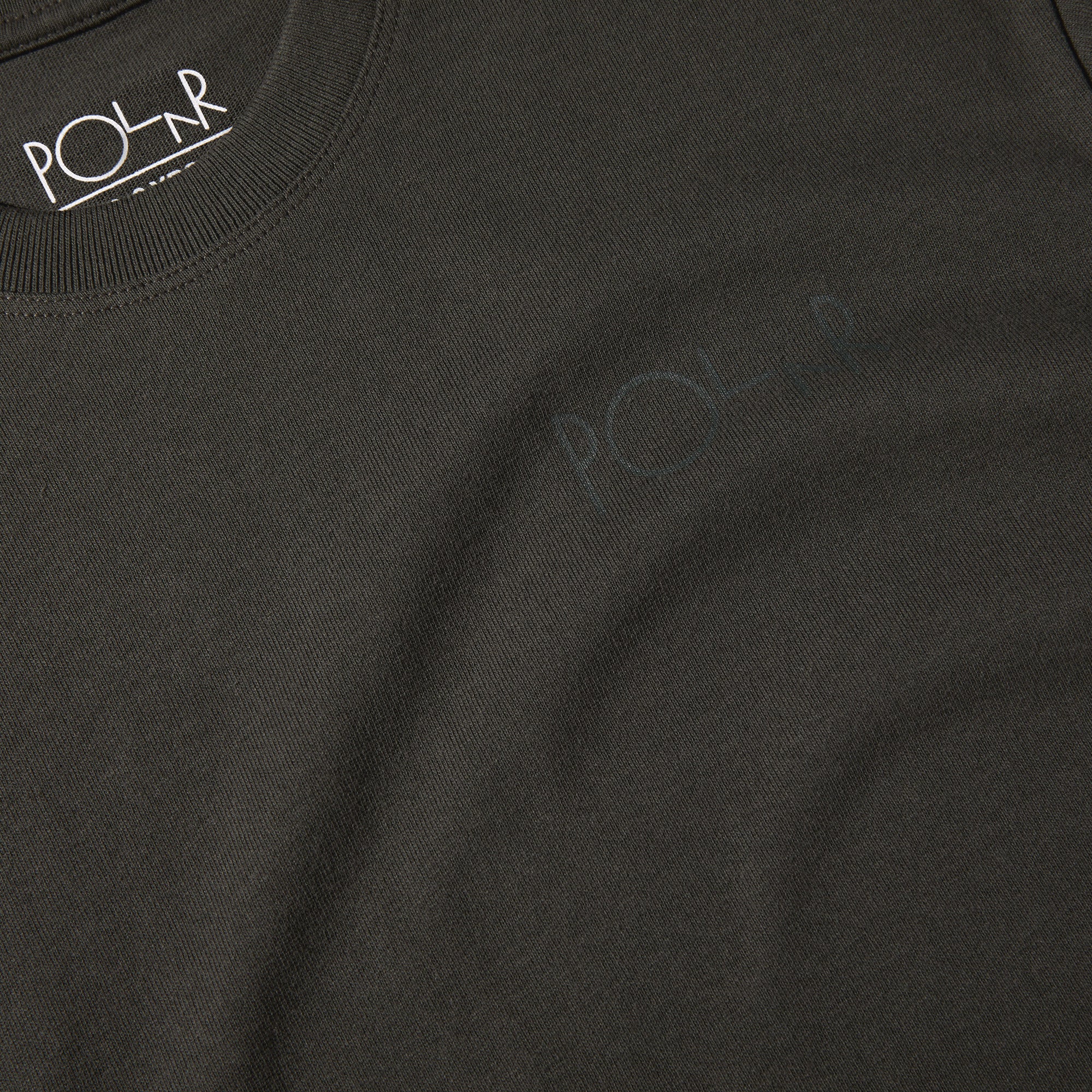 POLAR - Stroke Logo Junior Tee "Dirty Black"