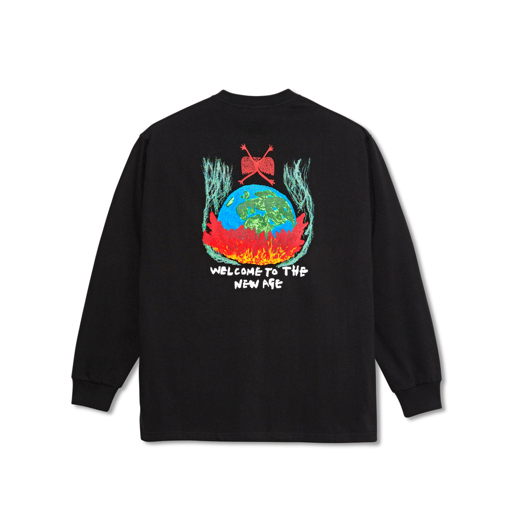 POLAR - Welcome To The New Age LS Tee "Black"