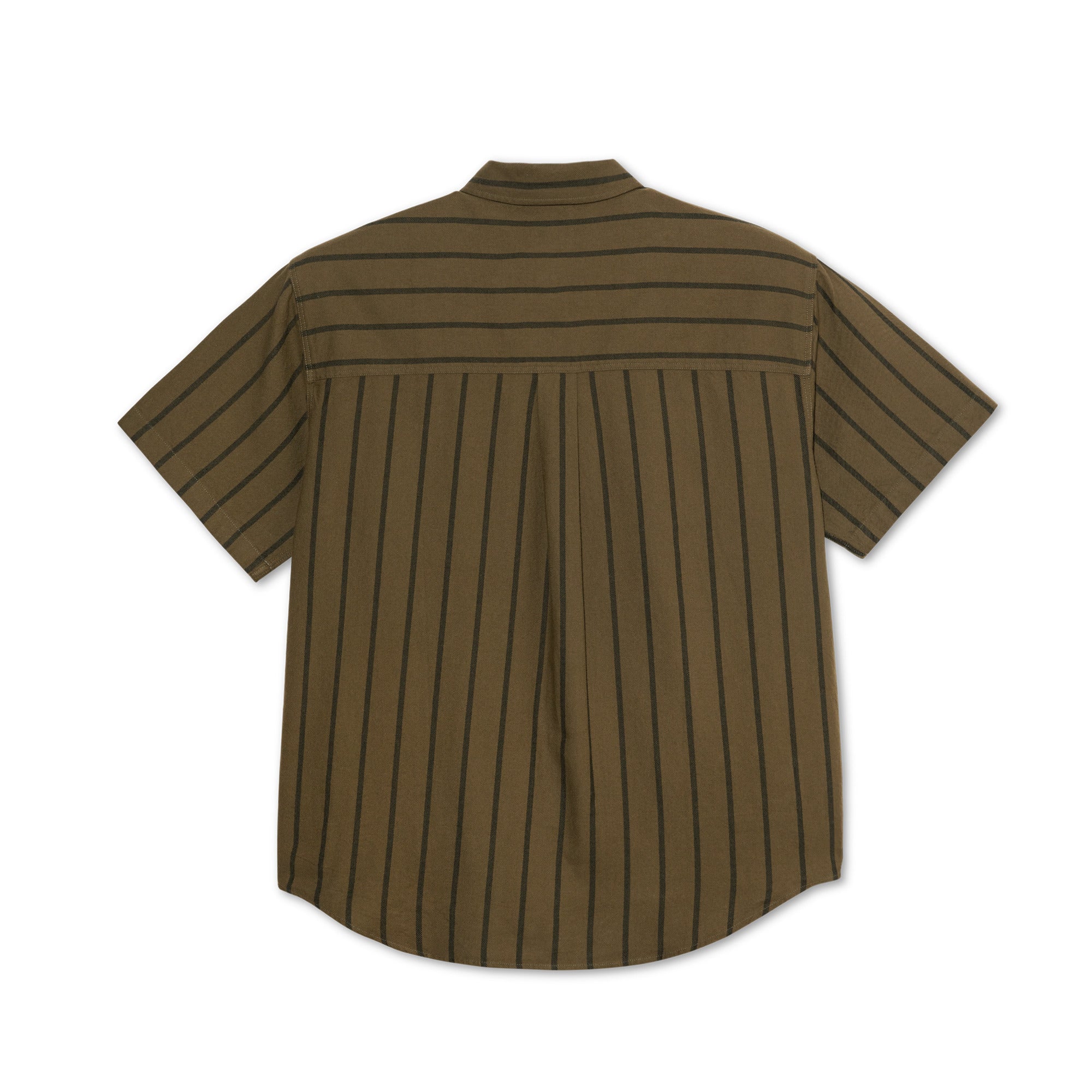 POLAR - Twill Mitchell Shirt "Beech / Black"