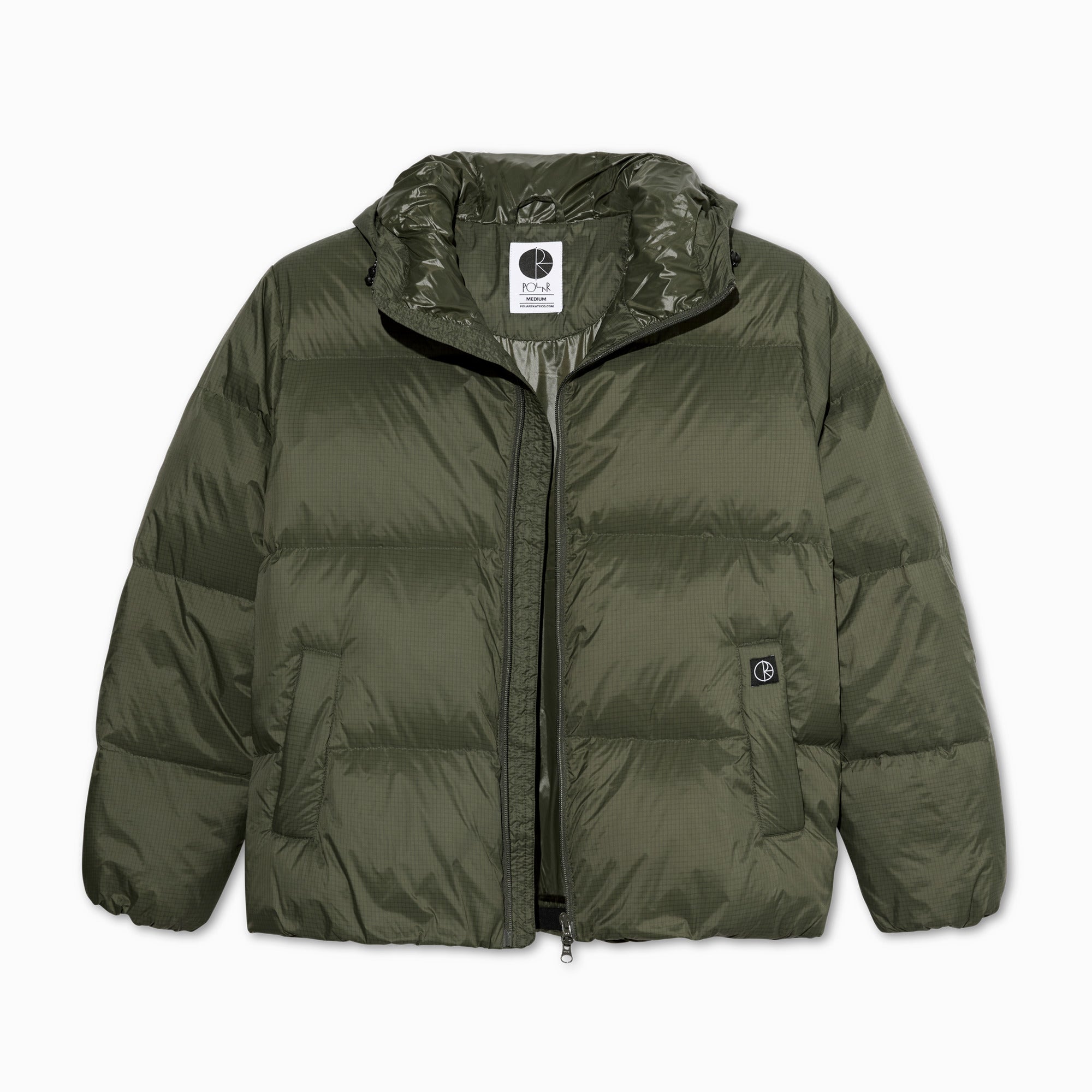 POLAR - Ripstop Soft Puffer "Grey Green"